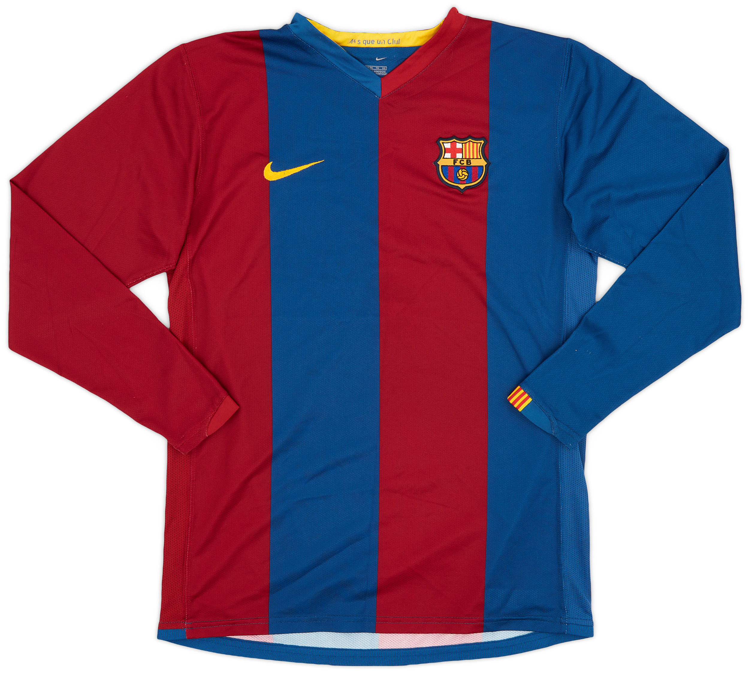 FC Barcelona 05-06シーズン　ホーム　長袖　メンズM FC Barcelona 05-06シーズン ホーム 長袖 メンズM サッカー