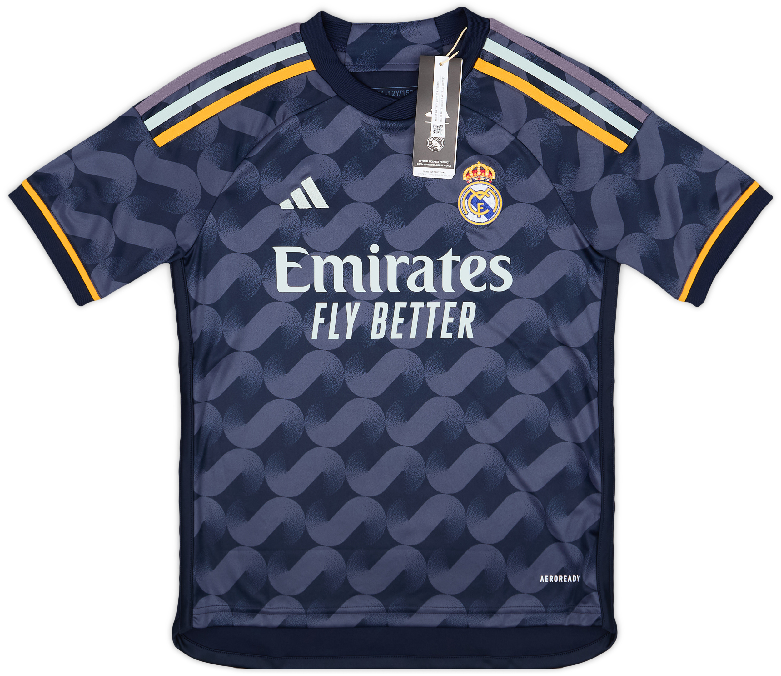 レアル・マドリード VINI JR. 7番 シャツ 2023-24 2023-24 Real Madrid Away Shirt Vini Jr. #7 (M.Kids)