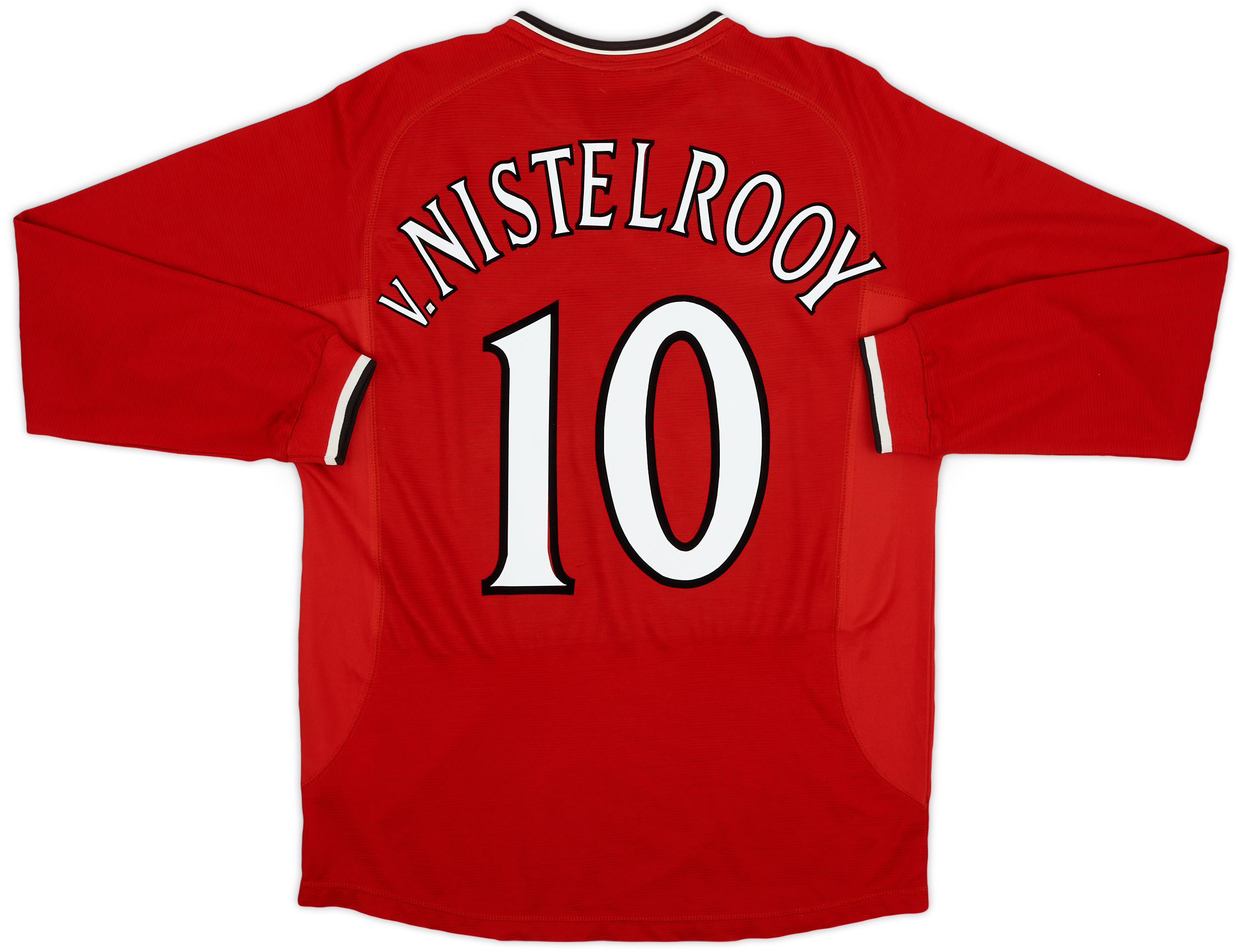 Maillot de football rétro domicile Manchester United N°10 V.Nistelrooy 2004-2005