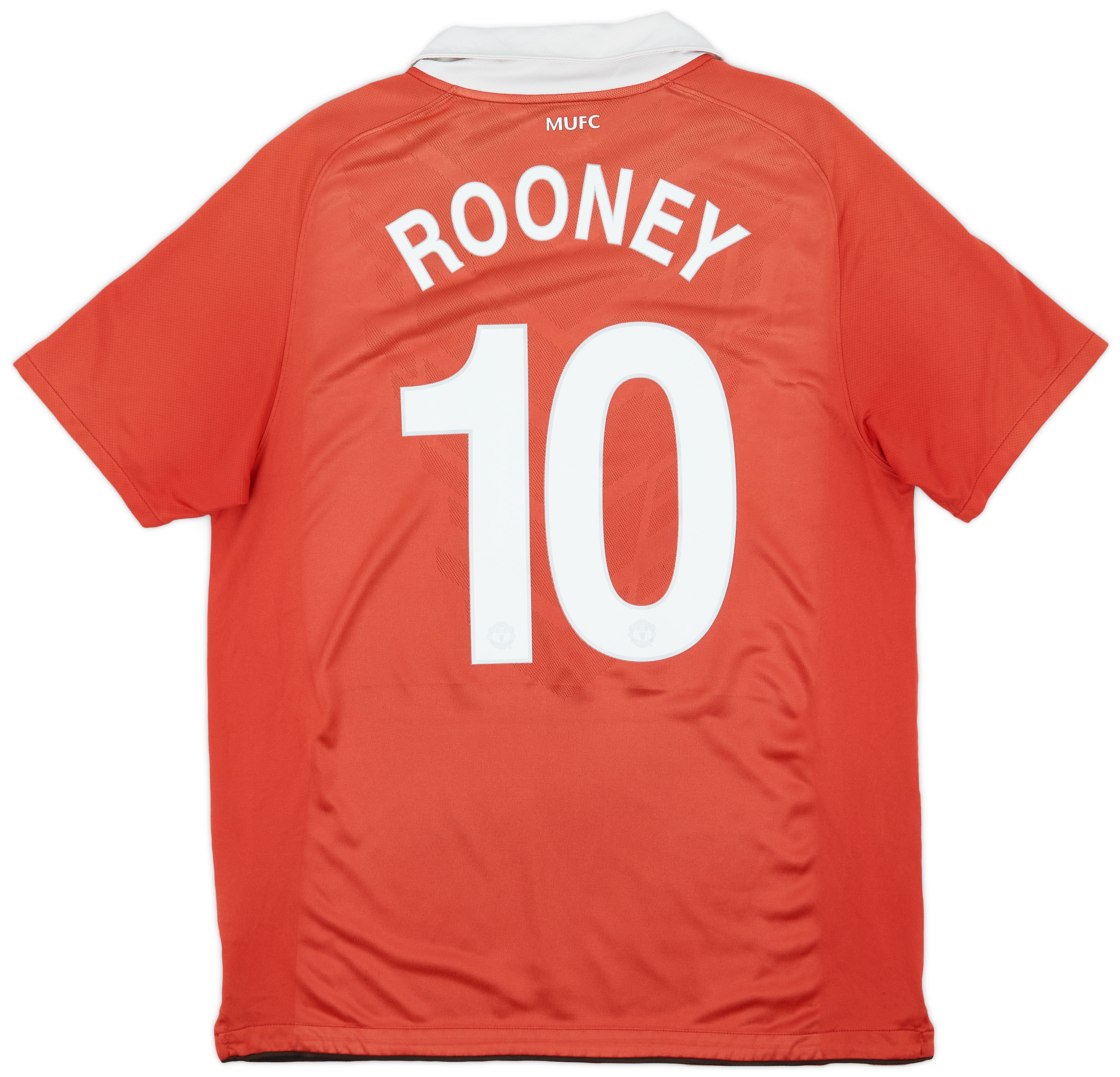 Maillot Domicile Manchester United 2010/11 - Wayne Rooney #10 Taille M (Occasion Très Bon État)