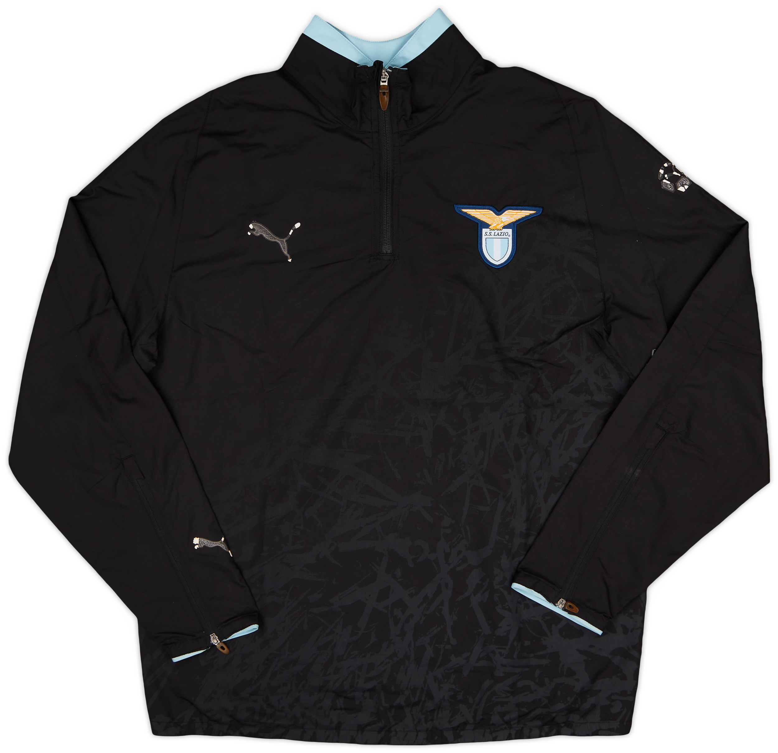 【DEARMINE】Lazio Lua Zip-Up 1994-95 Lazio Umbro Hooded Rain Jacket - 8/10 - (L)