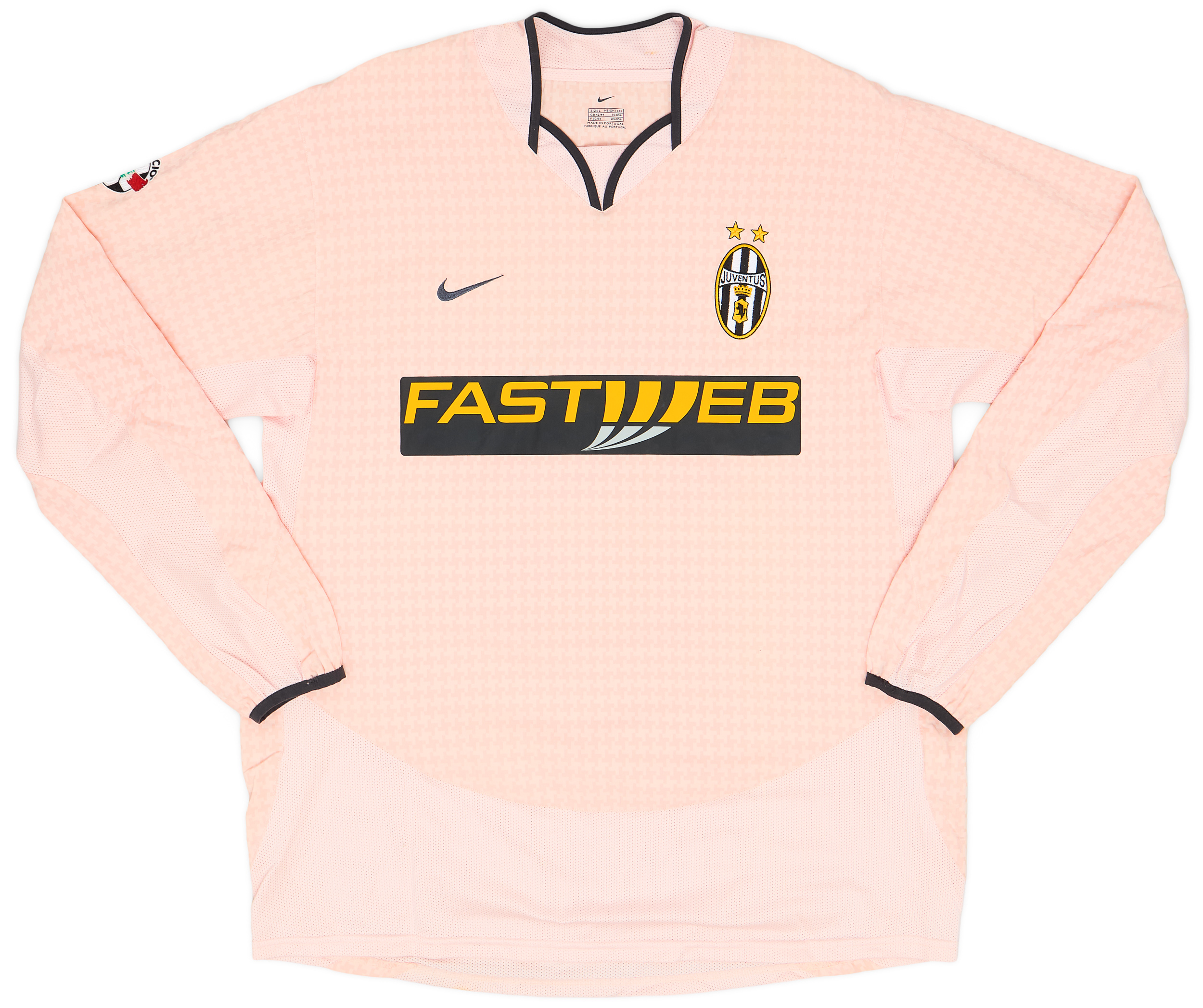 【好評にて期間延長】 Away Issue Match Juventus 2003-04 L/S #6 Shirt ウェア