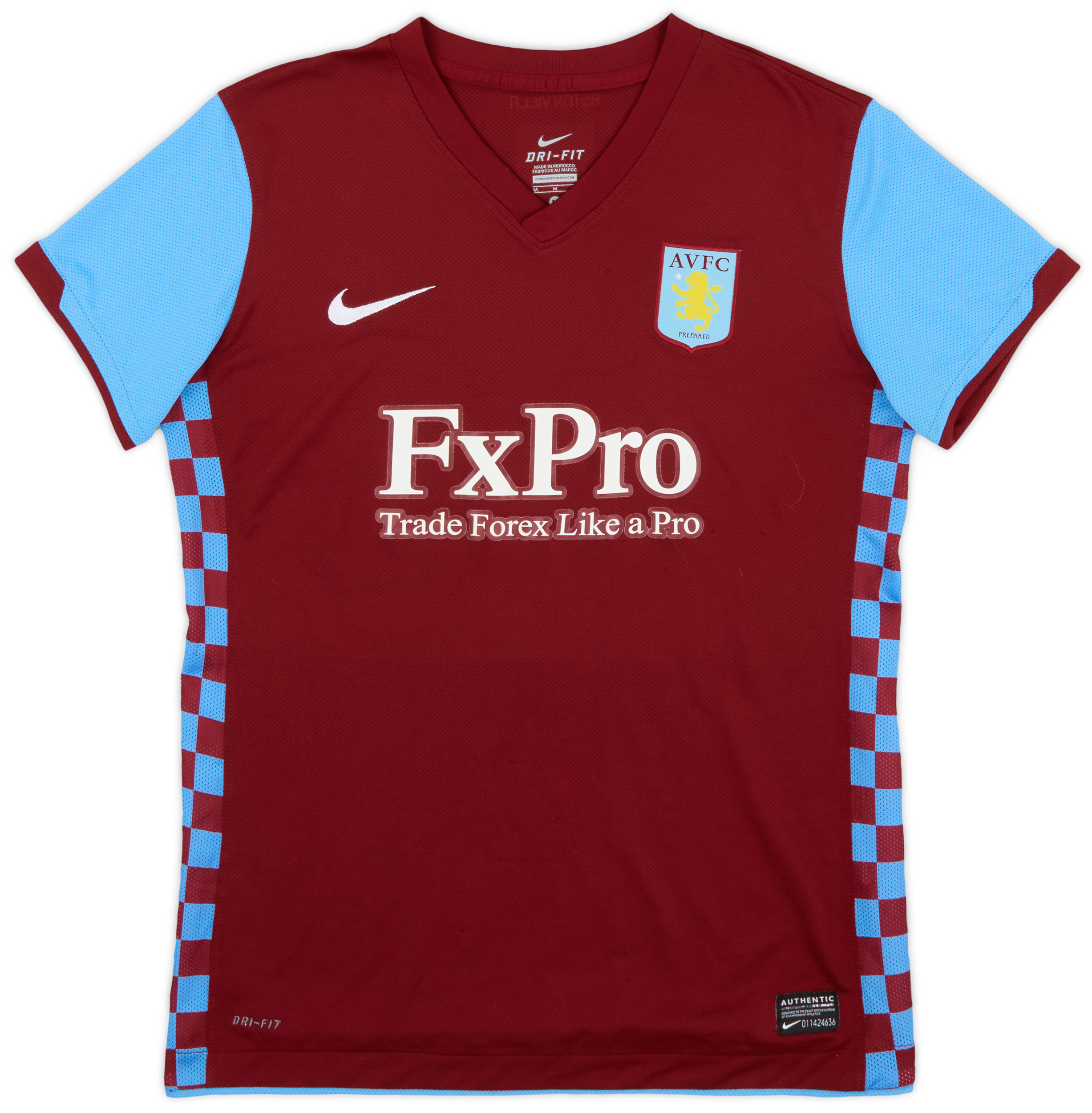 2010-11 Aston Villa Home Shirt - 8/10 - (Women's M)