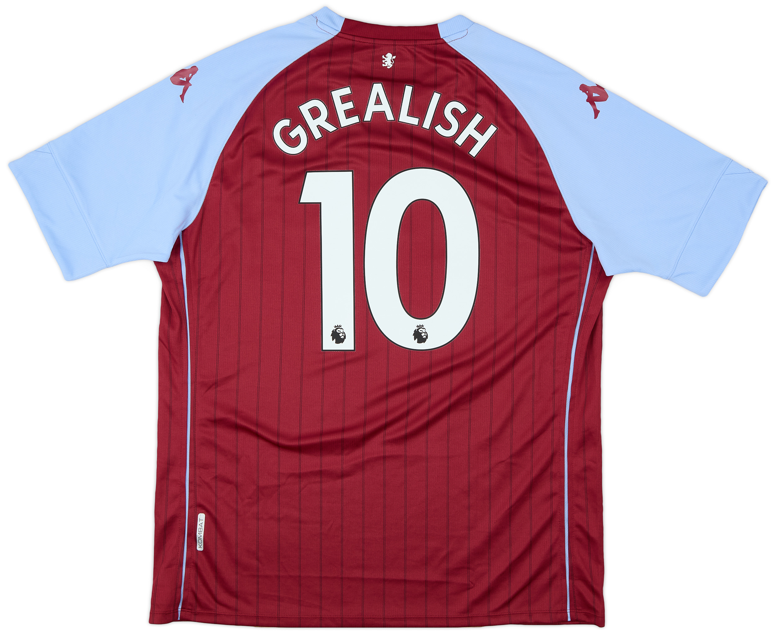 2020-21 Aston Villa Home Shirt Grealish #10 - 9/10 - (XXL)