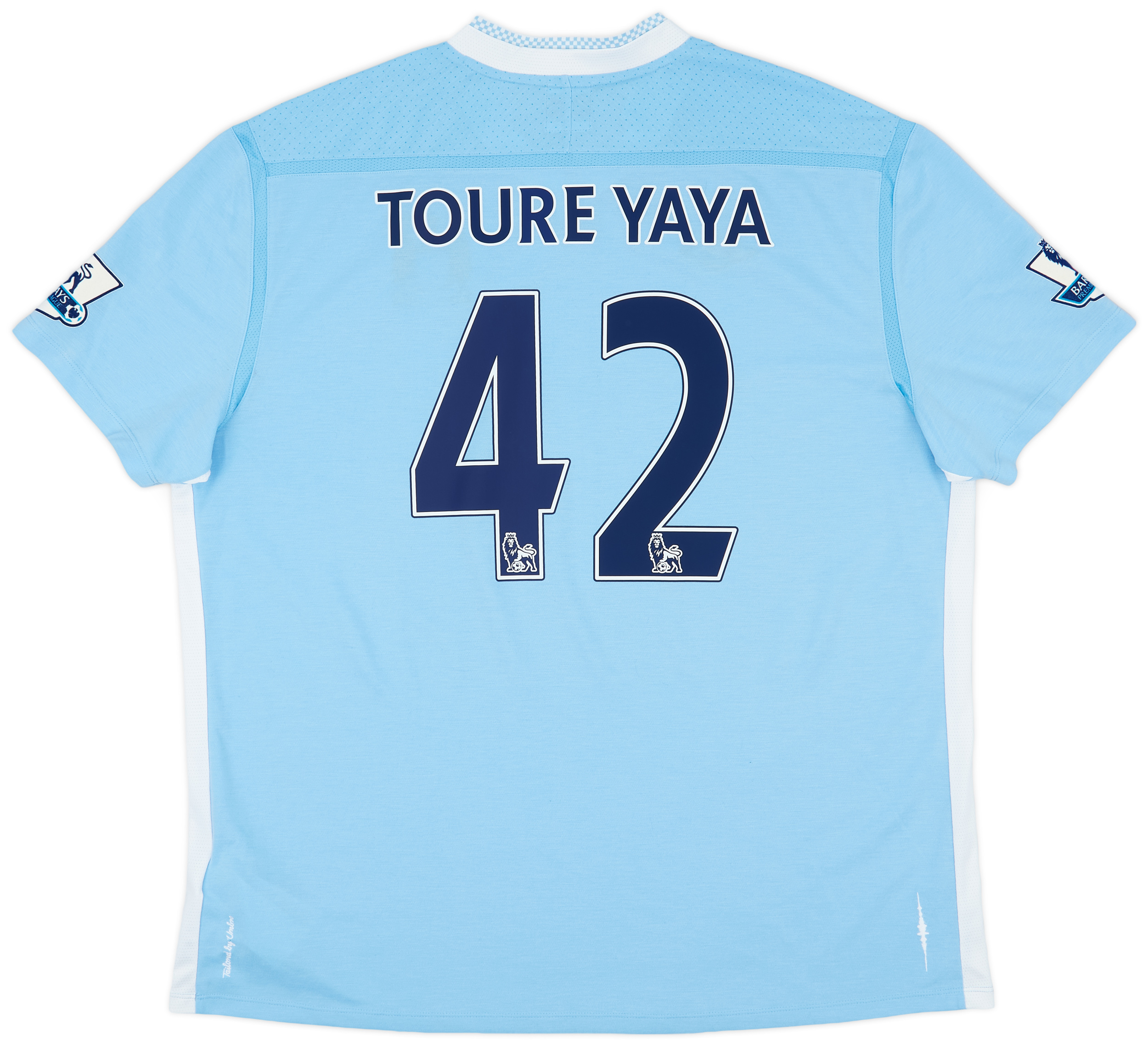 マンチェスター・シティ Toure Yaya 42 ユニフォーム　トゥーレヤヤ MANCHESTER CITY 2014 TOURE YAYA MATCH UNWORN SHIRT | eBay
