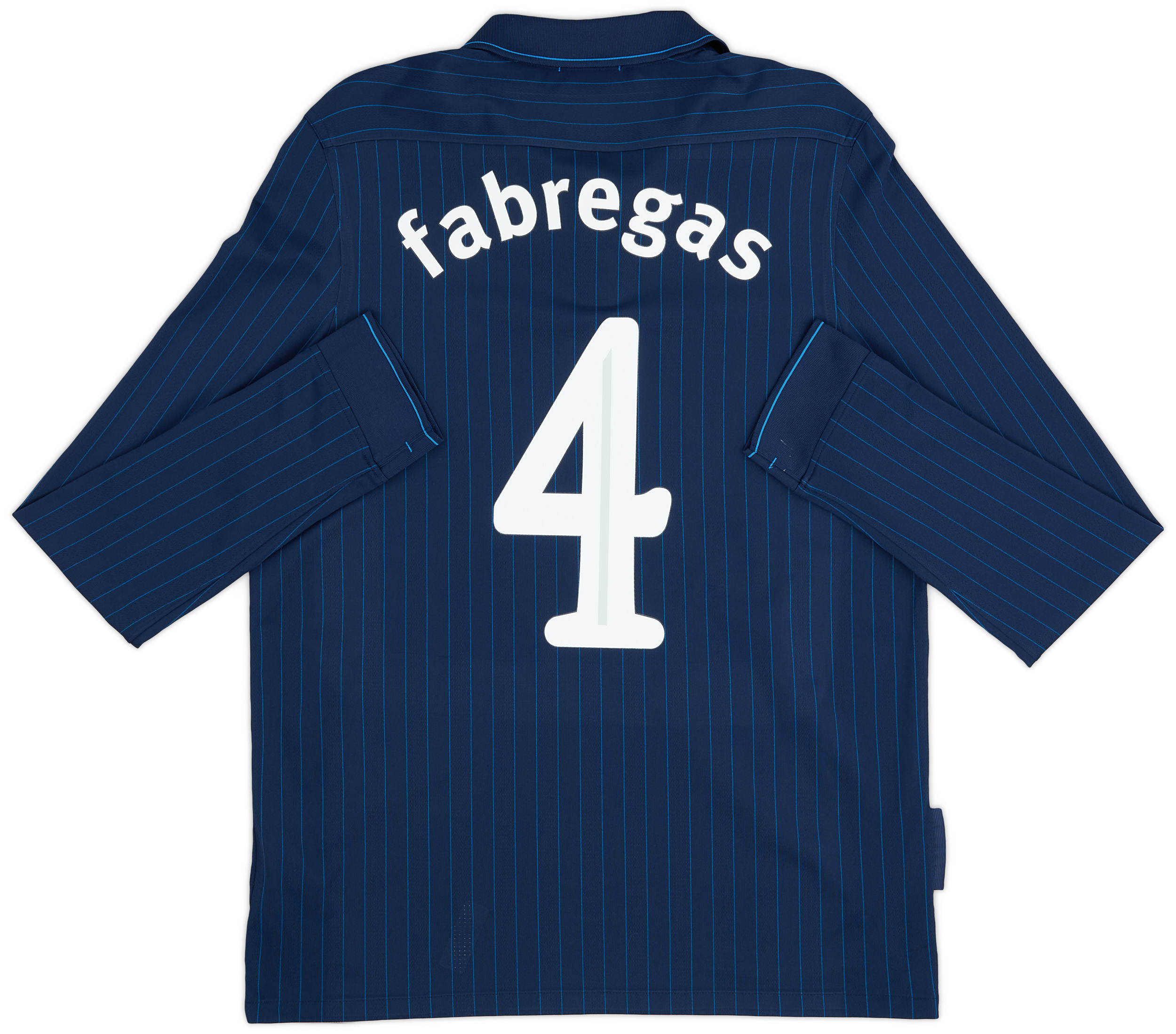 アーセナル FABREGAS 4 2009-10 Arsenal Away L/S Shirt Fabregas #4 - 6/10 (M)