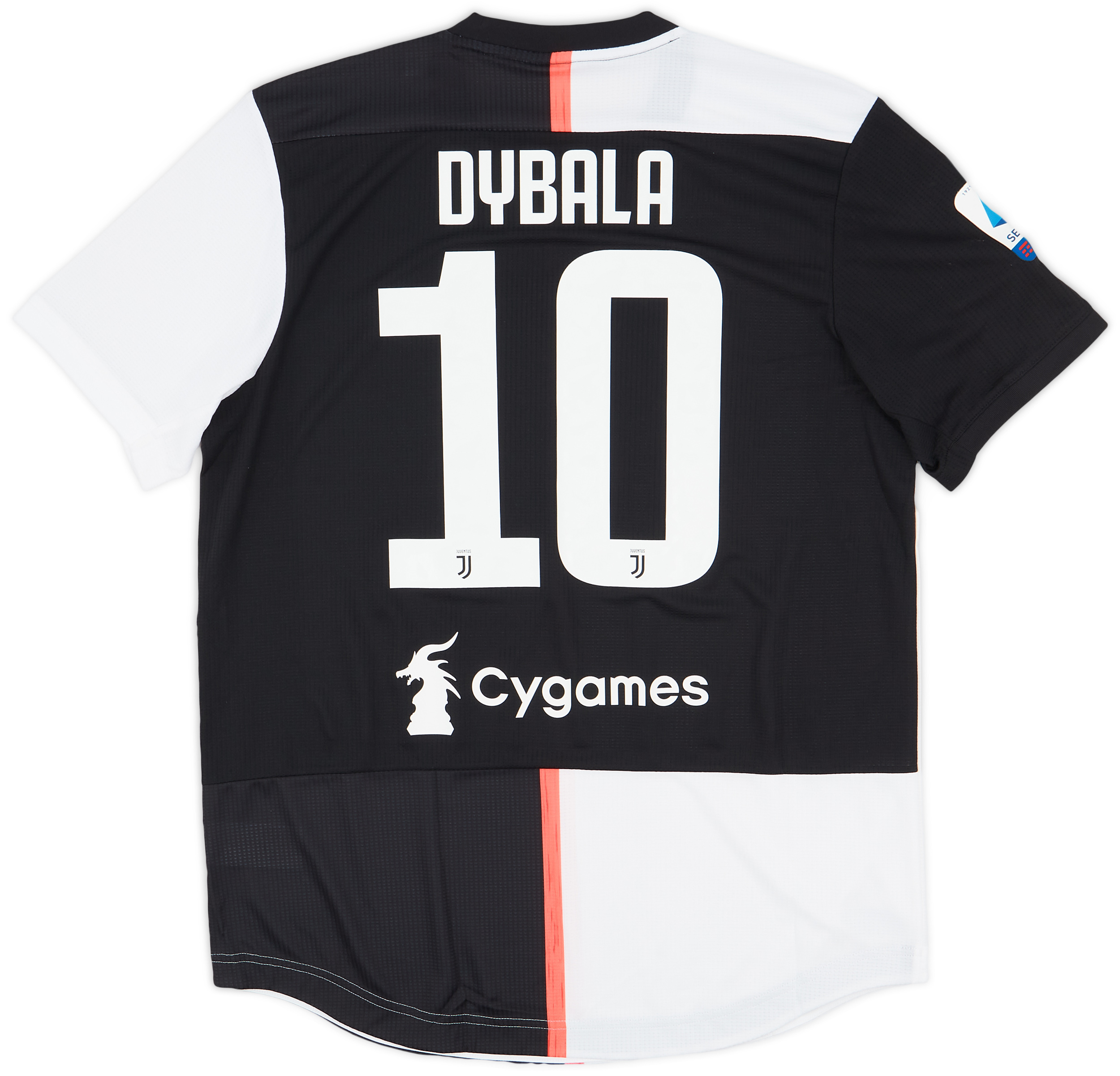 2019-20 Juventus Authentic Home Shirt Dybala #10 - 10/10 - (L)