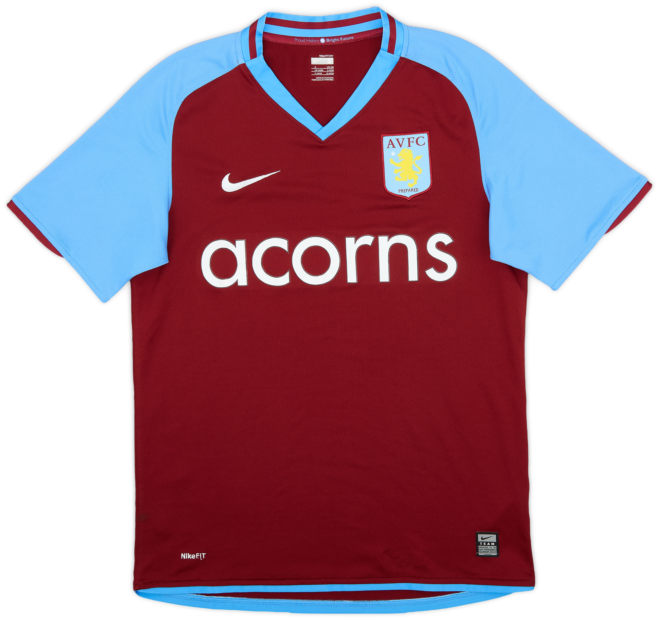 2008-09 Aston Villa Home Shirt - 8/10 - (S)