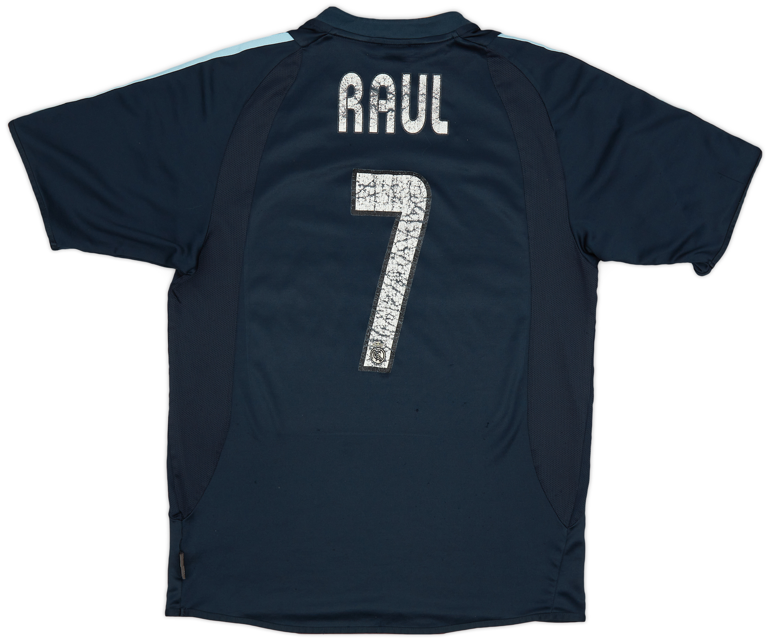 レアル・マドリード RAUL 7番 シャツ 2001 Real Madrid Home Shirt Raul #7 - 6/10 - (M)