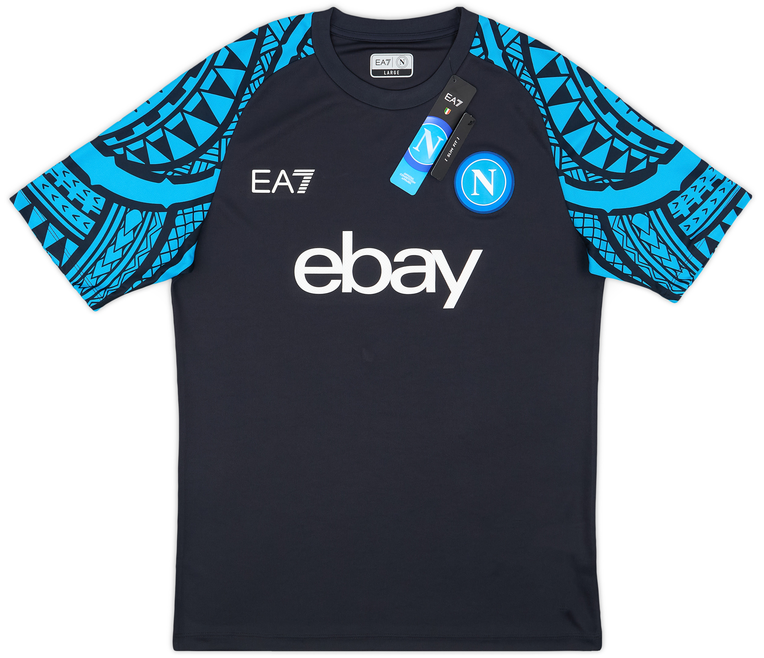 2023-24 Napoli EA7 Pre-Match Shirt