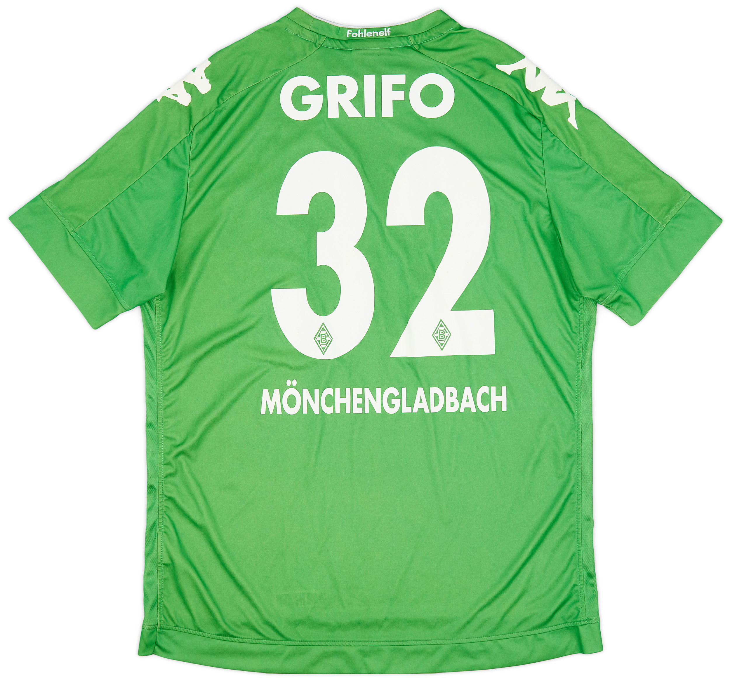 Maillot Borussia Mönchengladbach 2015-2016 Extérieur Kappa - Taille XL Neuf