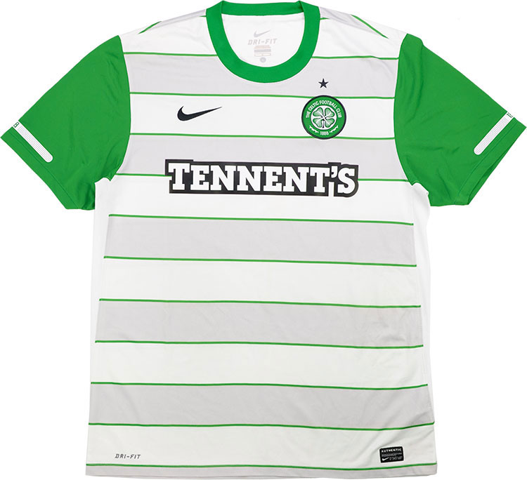 Celtic 2011-12 N98 Tracksuit Top (Excellent) L – Classic Football Kit