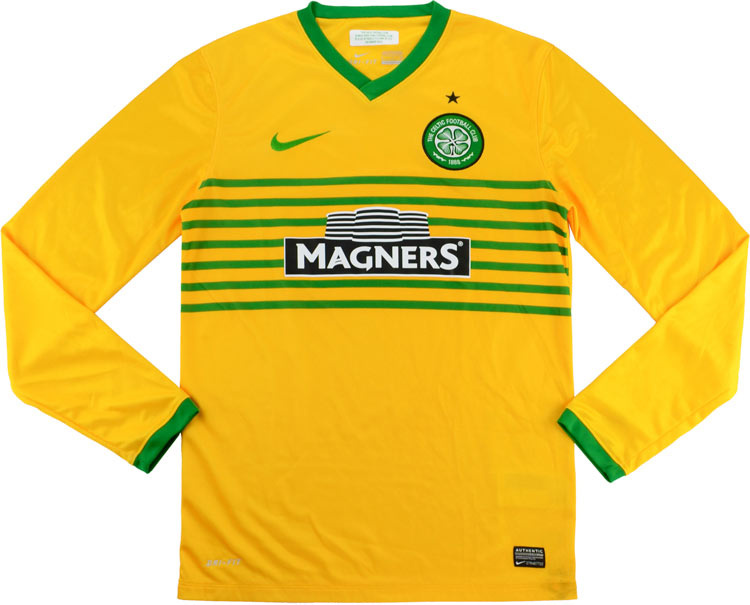 Celtic away top long sleeve sale