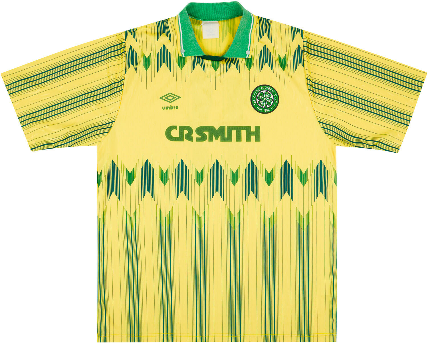 Celtic Yellow 1989/90 Away Shirt – Premier Retros