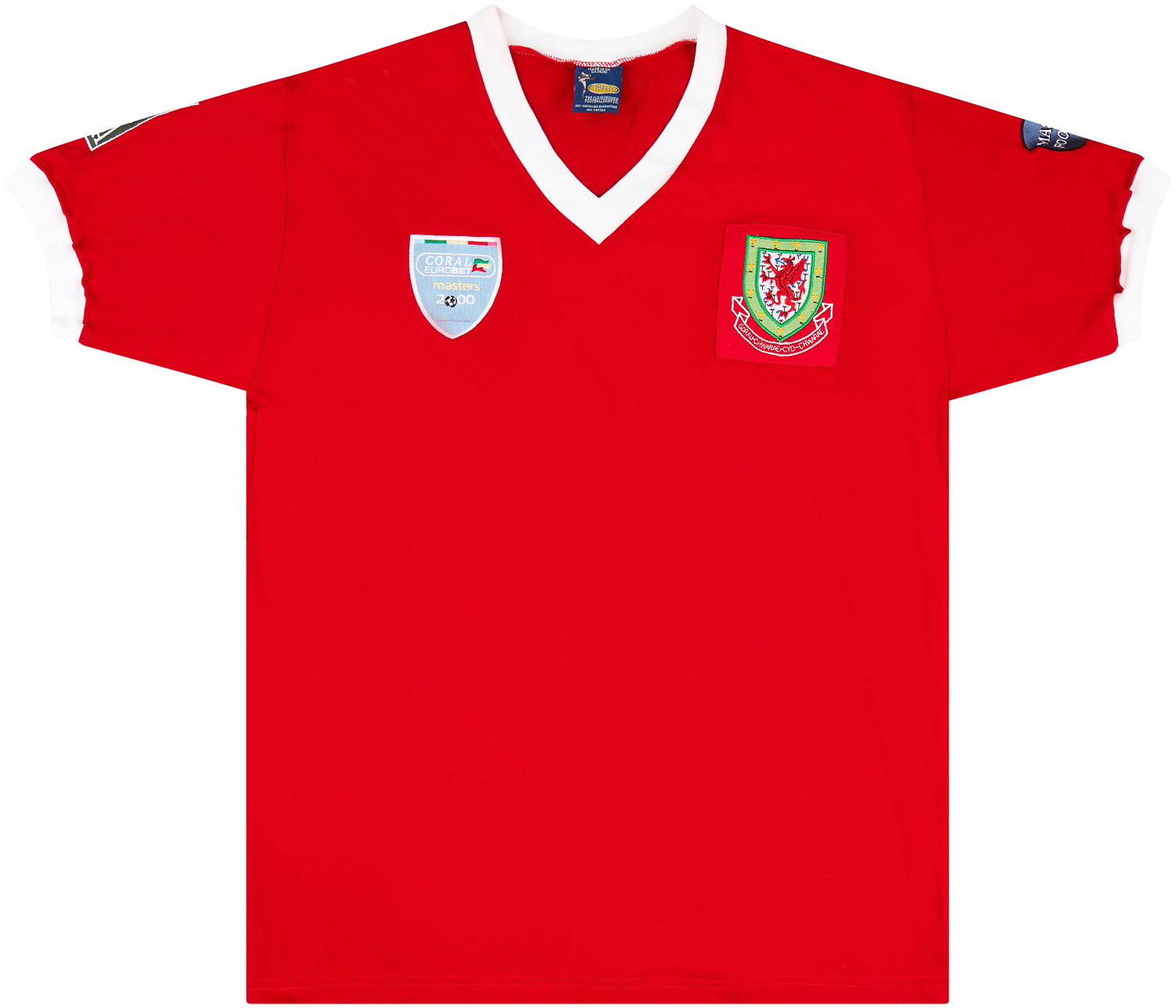 2000 Wales Masters Match Issue Home Shirt Flynn #11
