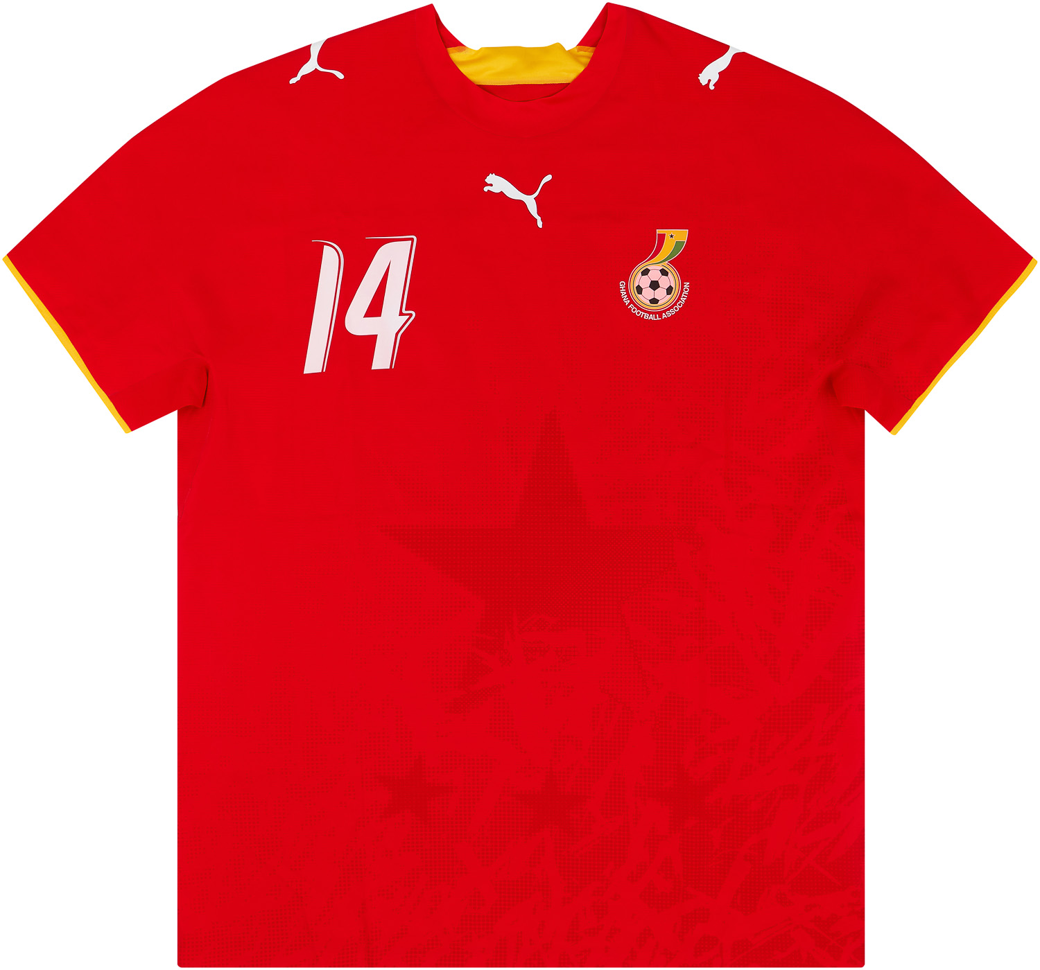 2006-07 Ghana Match Issue Away Shirt #14 (Amoah)