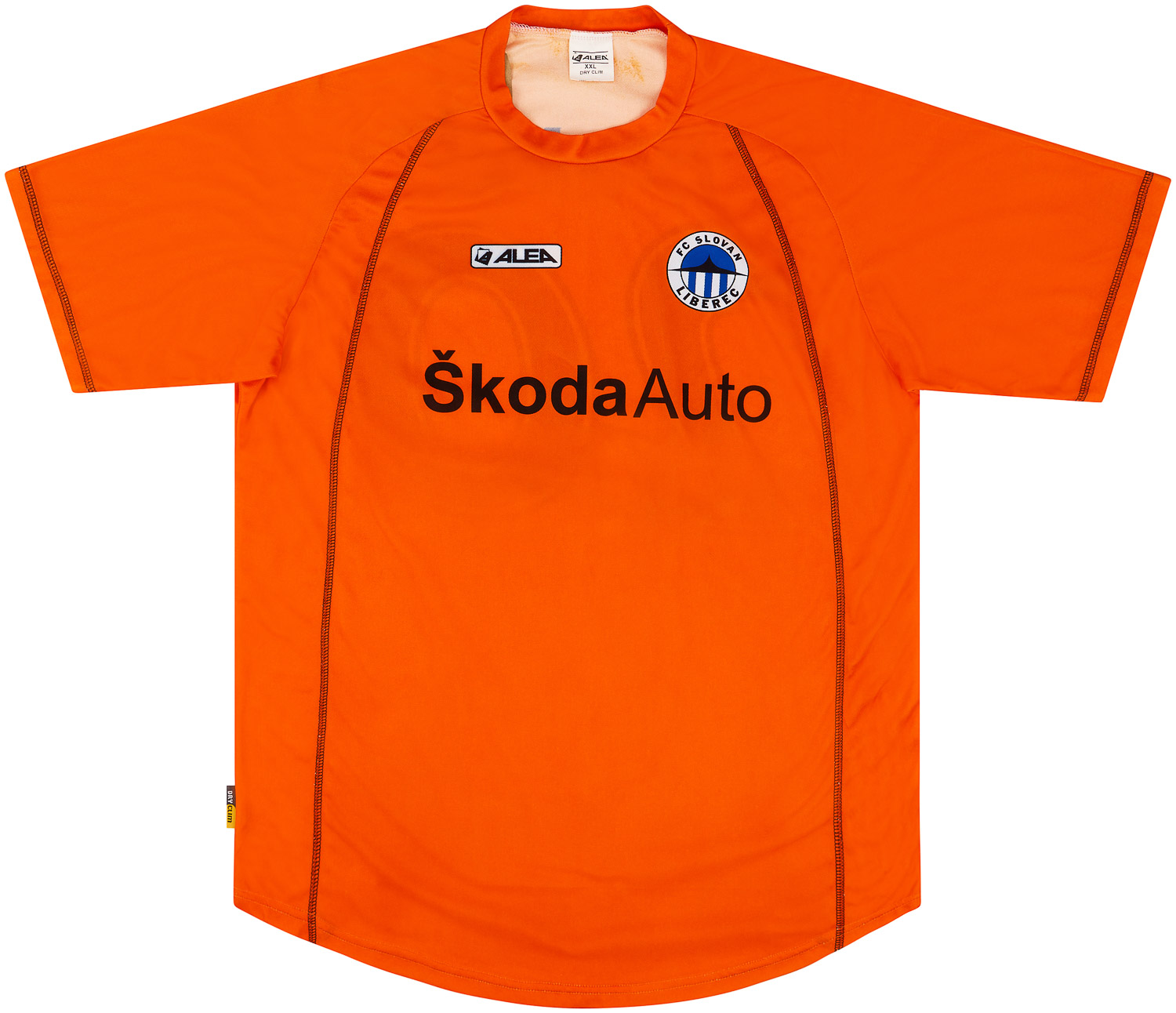 2002-03 Slovan Liberec Match Issue Away Shirt Blaha #20