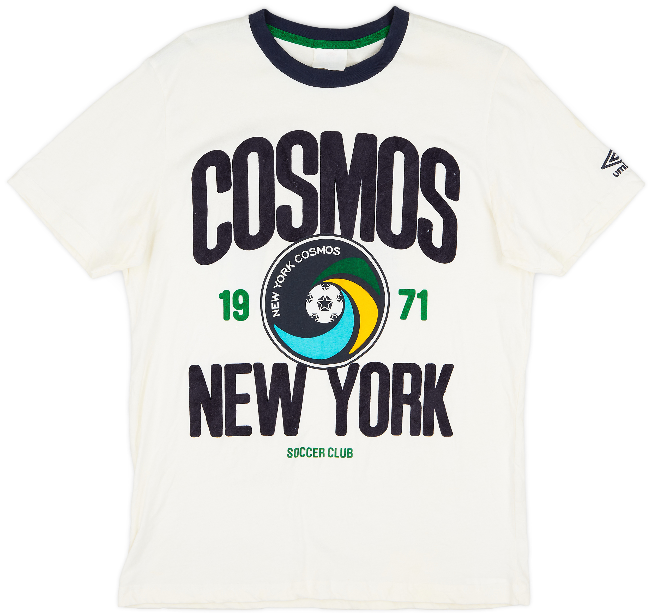 2013 New York Cosmos Umbro Cotton Tee #10 - 8/10 - (M)