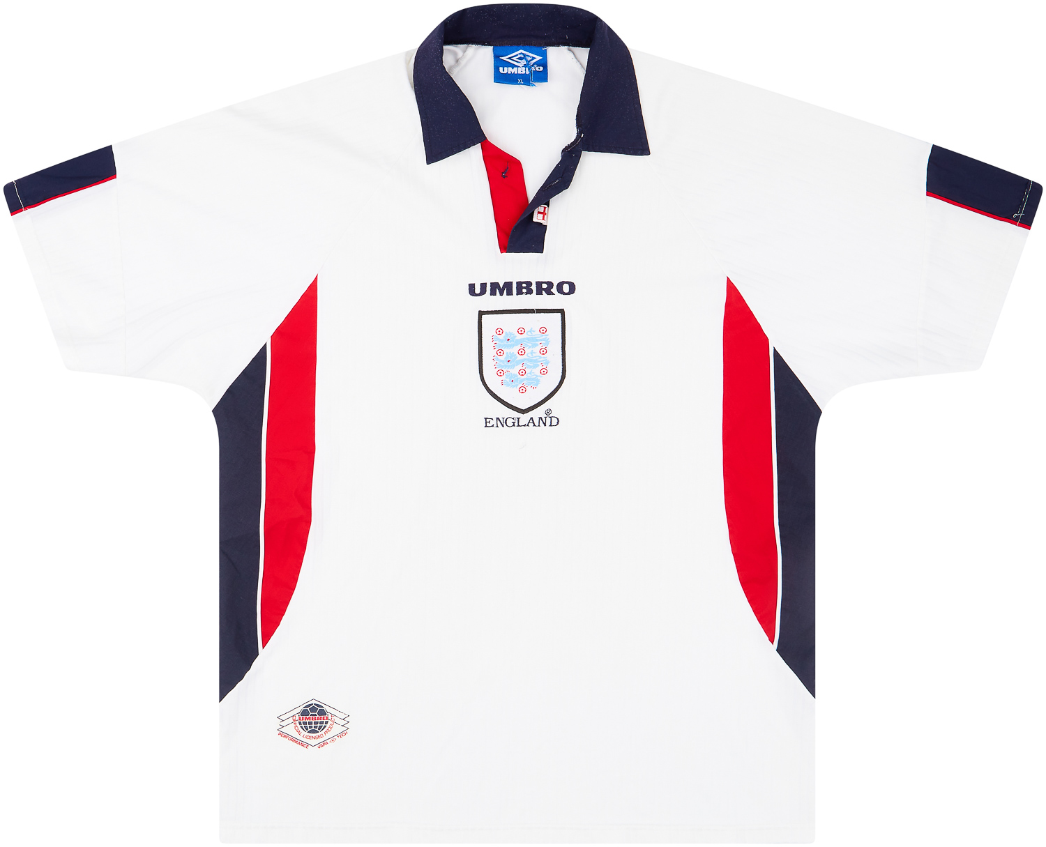 1997-99 England Home Shirt (Good) XL