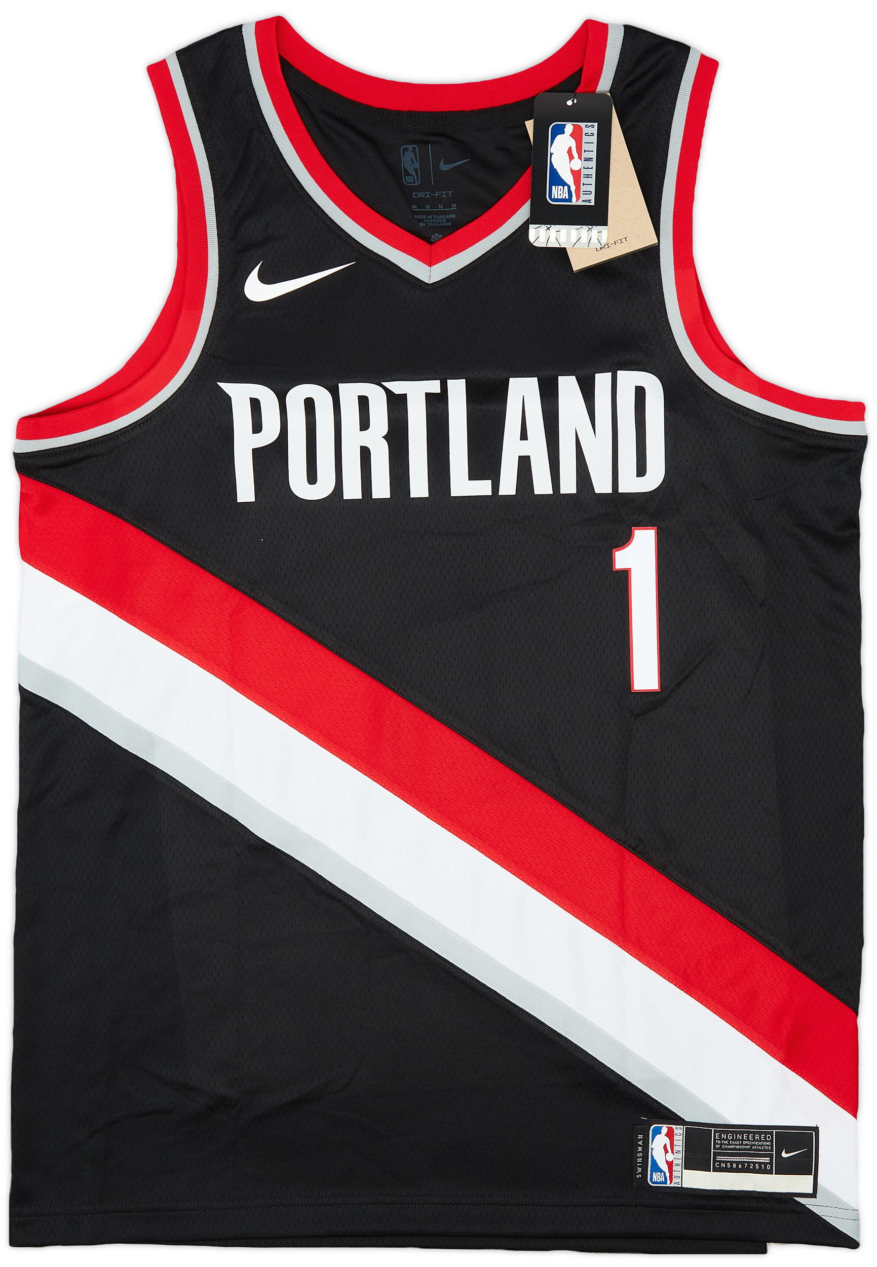 blazers nike jersey