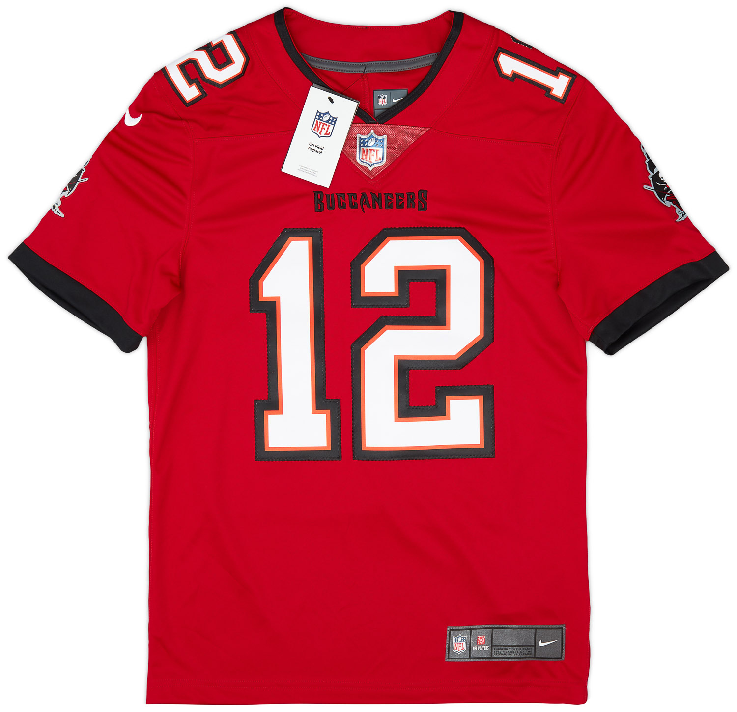 2020 22 Tampa Bay Buccaneers Brady 12 Nike Limited Home Jersey 3XL