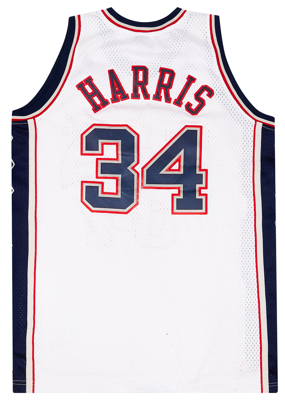 2008-10 New Jersey Nets Harris #34 adidas Swingman Home