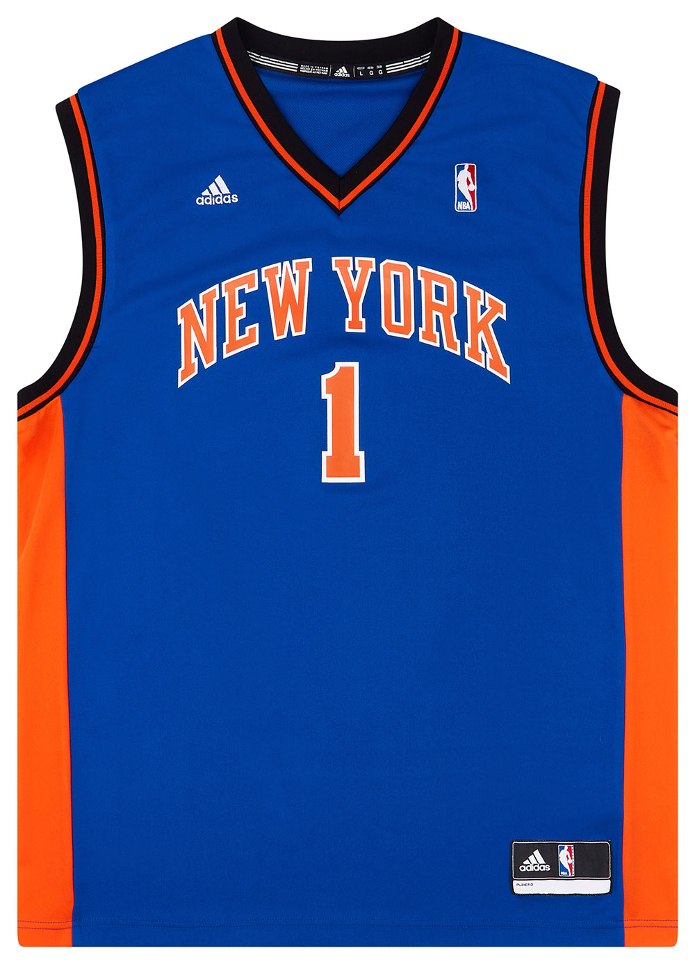 2010-12 New York Knicks Stoudemire #1 adidas Away Jersey (Excellent) S