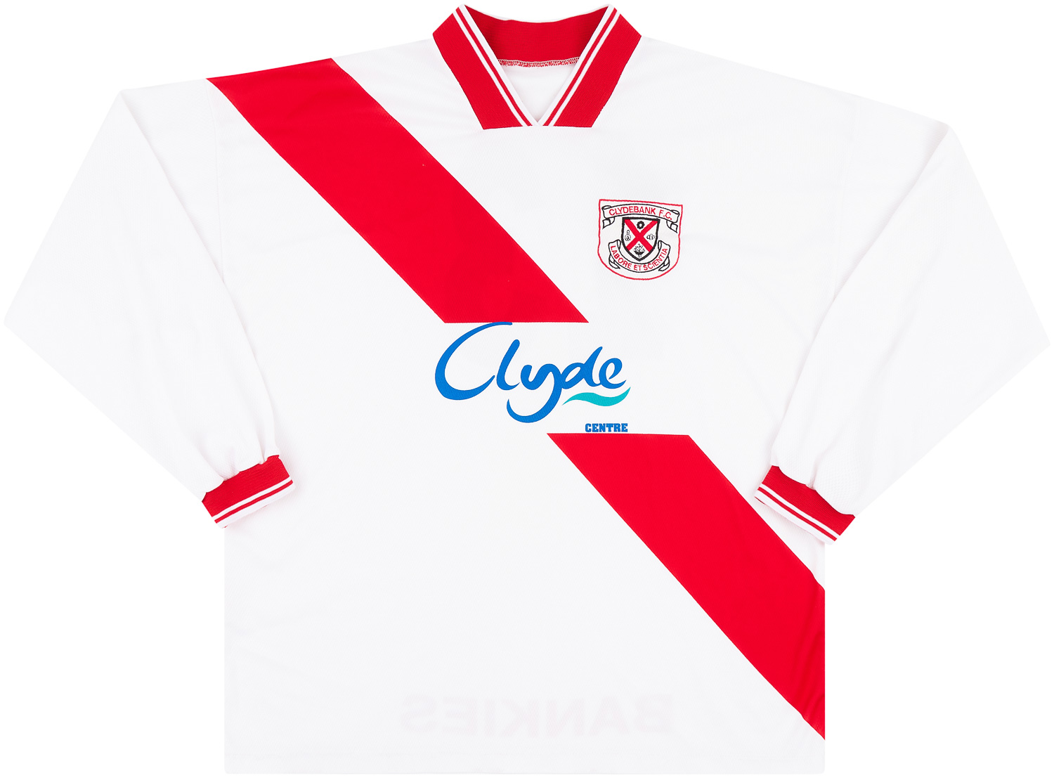 200304 Clydebank Match Issue Away L/S Shirt 13