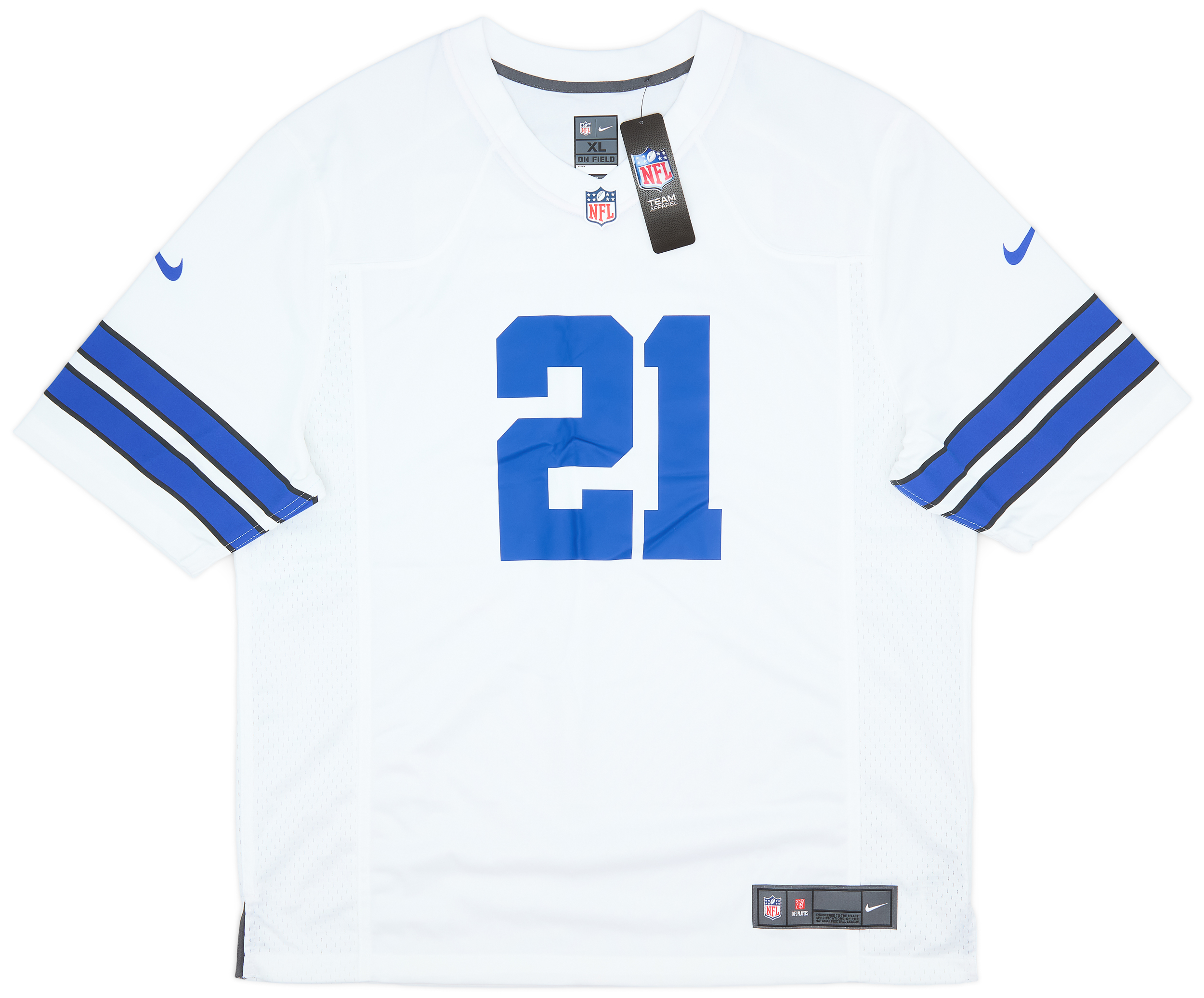 2016 22 Dallas Cowboys Elliott 21 Nike Game Away Jersey XL