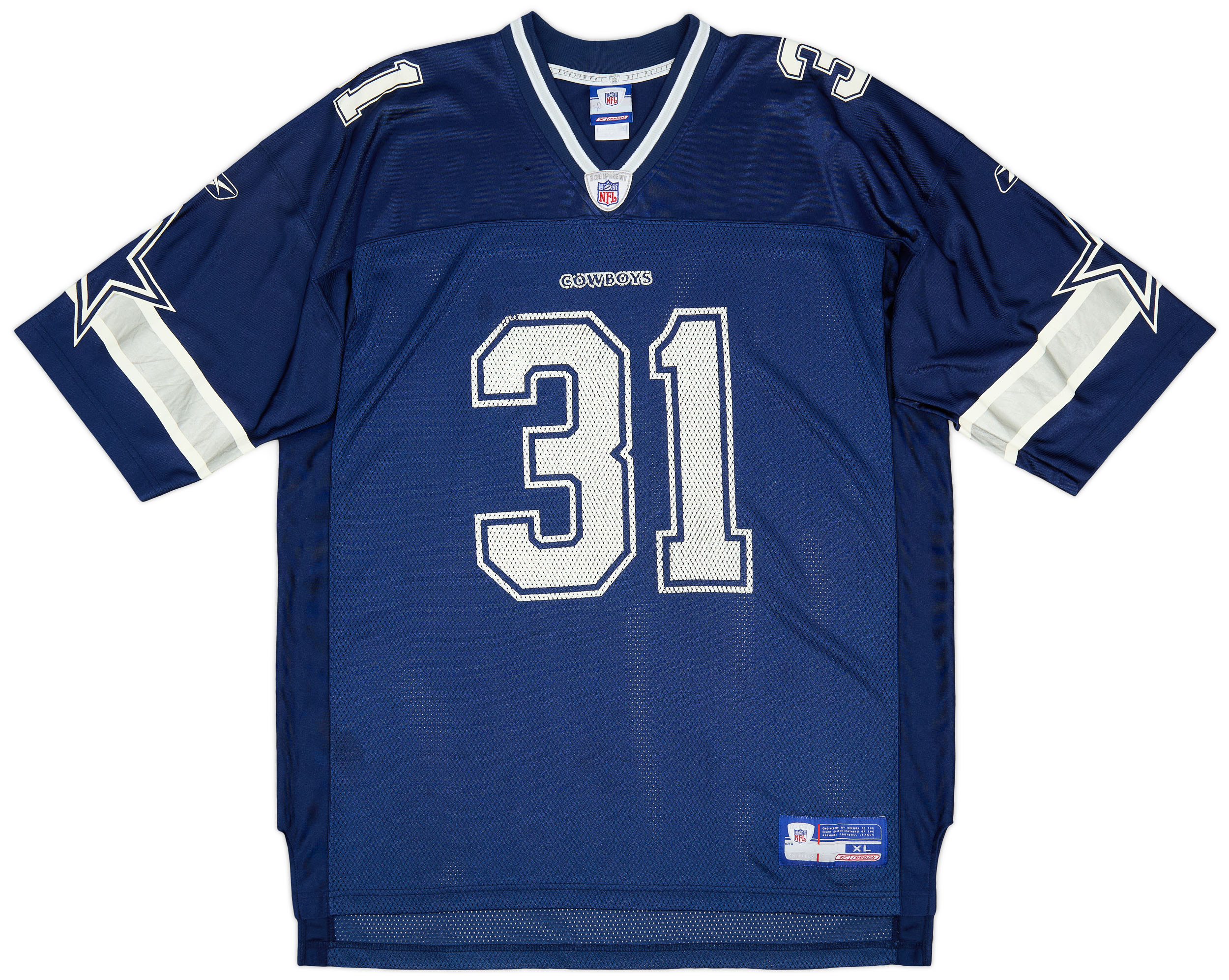2002-04 Dallas Cowboys R. Williams #31 Reebok On Field Home