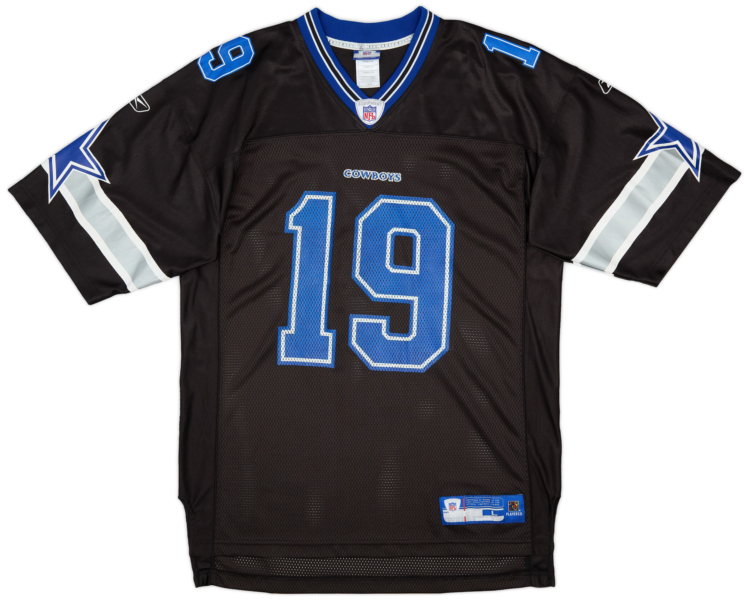 2005 Dallas Cowboys K. Johnson #19 Reebok On Field Alternate Jersey (Very Good) L