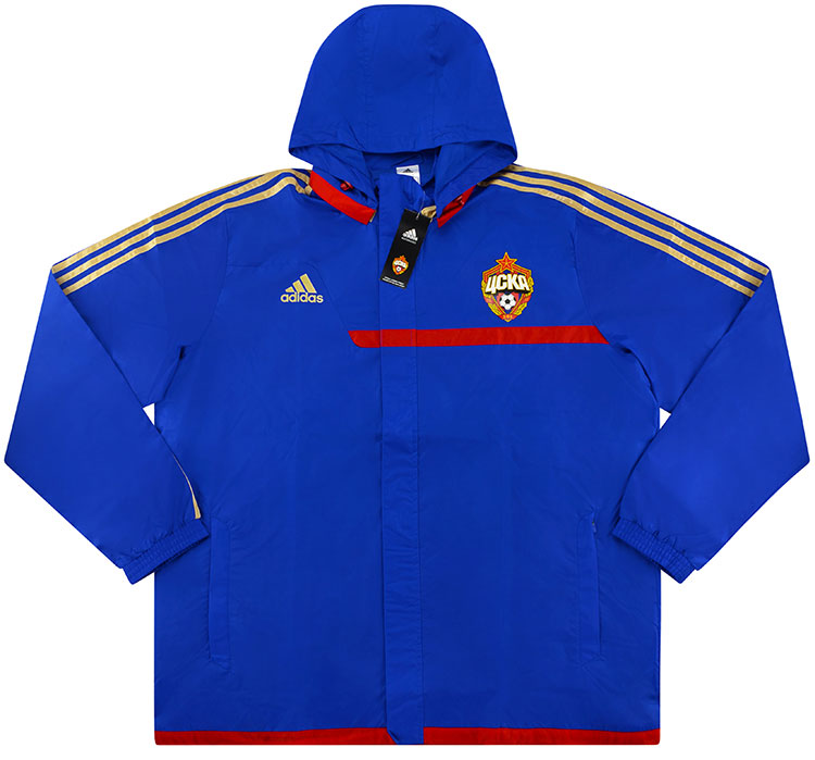 2013-14 CSKA Moscow Player Issue Rain Jacket (XXL)
