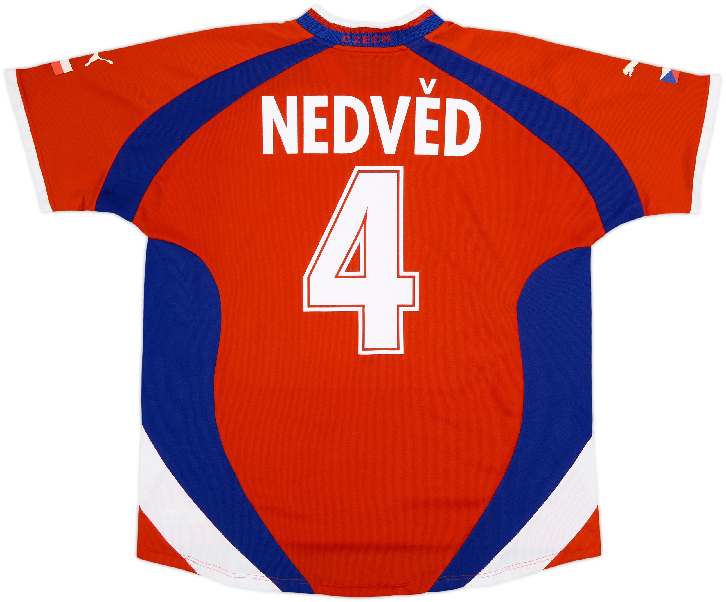 チェコ代表 2000 H XL ネドベド 4 正規品 NEDVED ユニフォーム czeh004exl-1_1.jpg