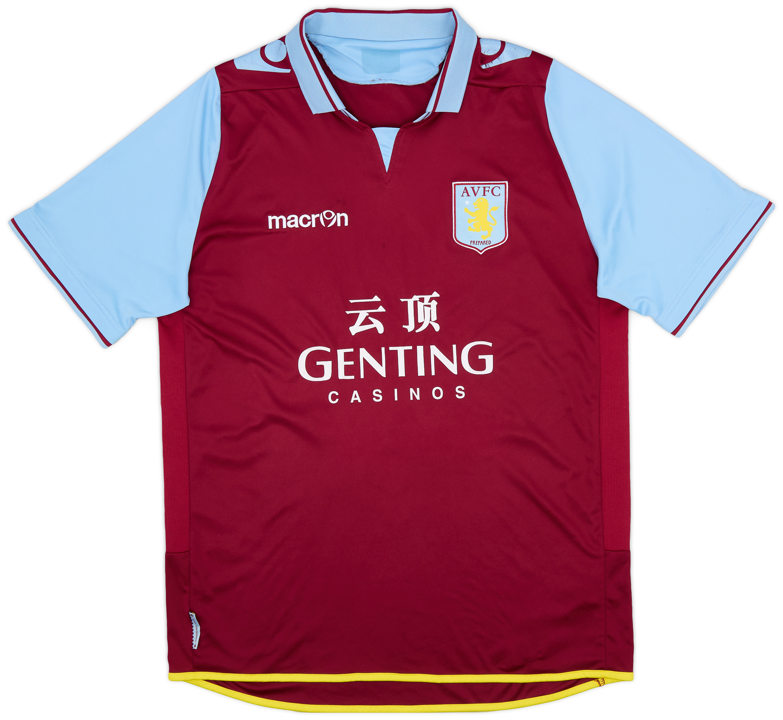 2012-13 Aston Villa Home Shirt - 6/10 - (XL)