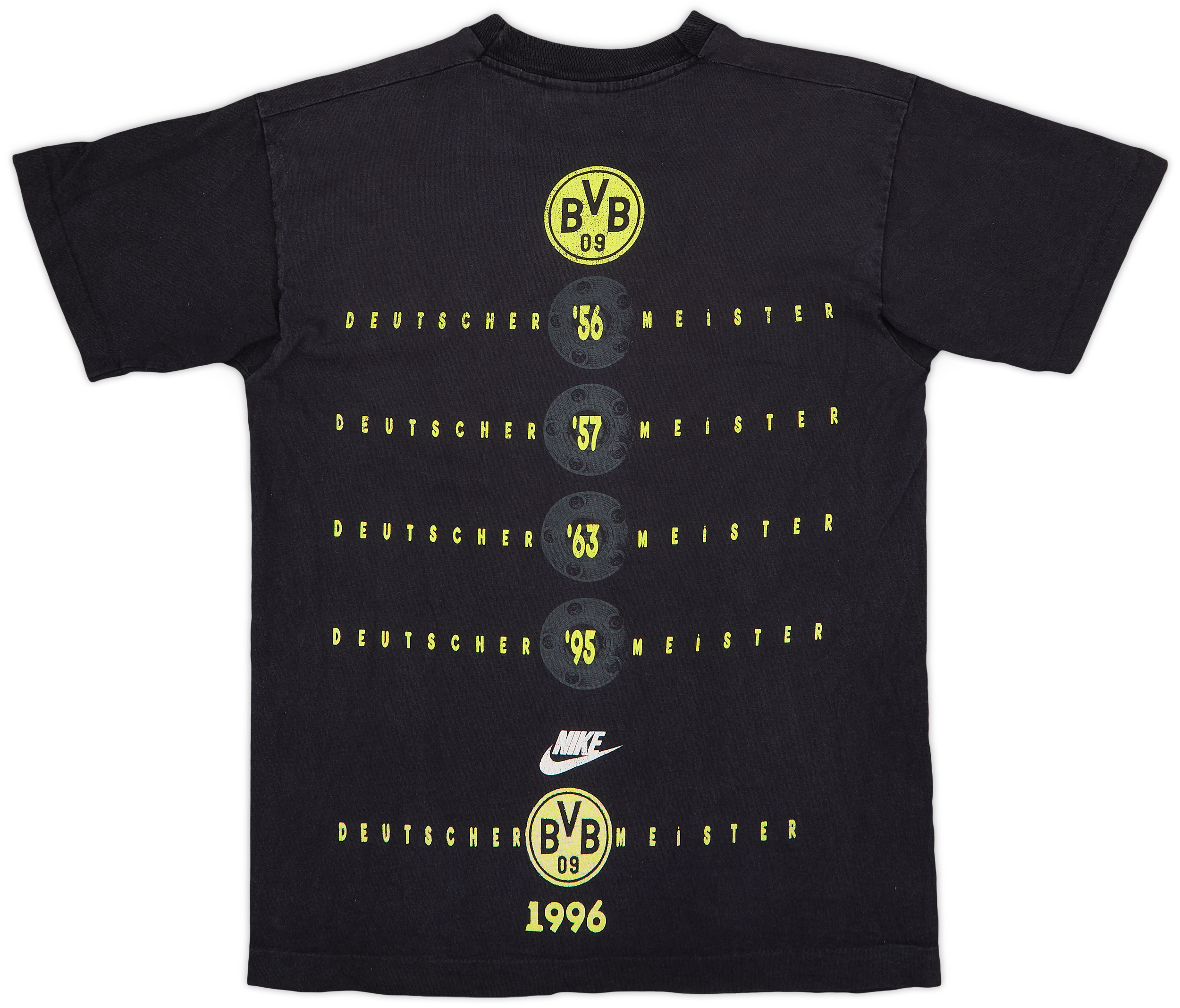 Borussia Dortmund 1995 1996 home Sz S BVB Nike football