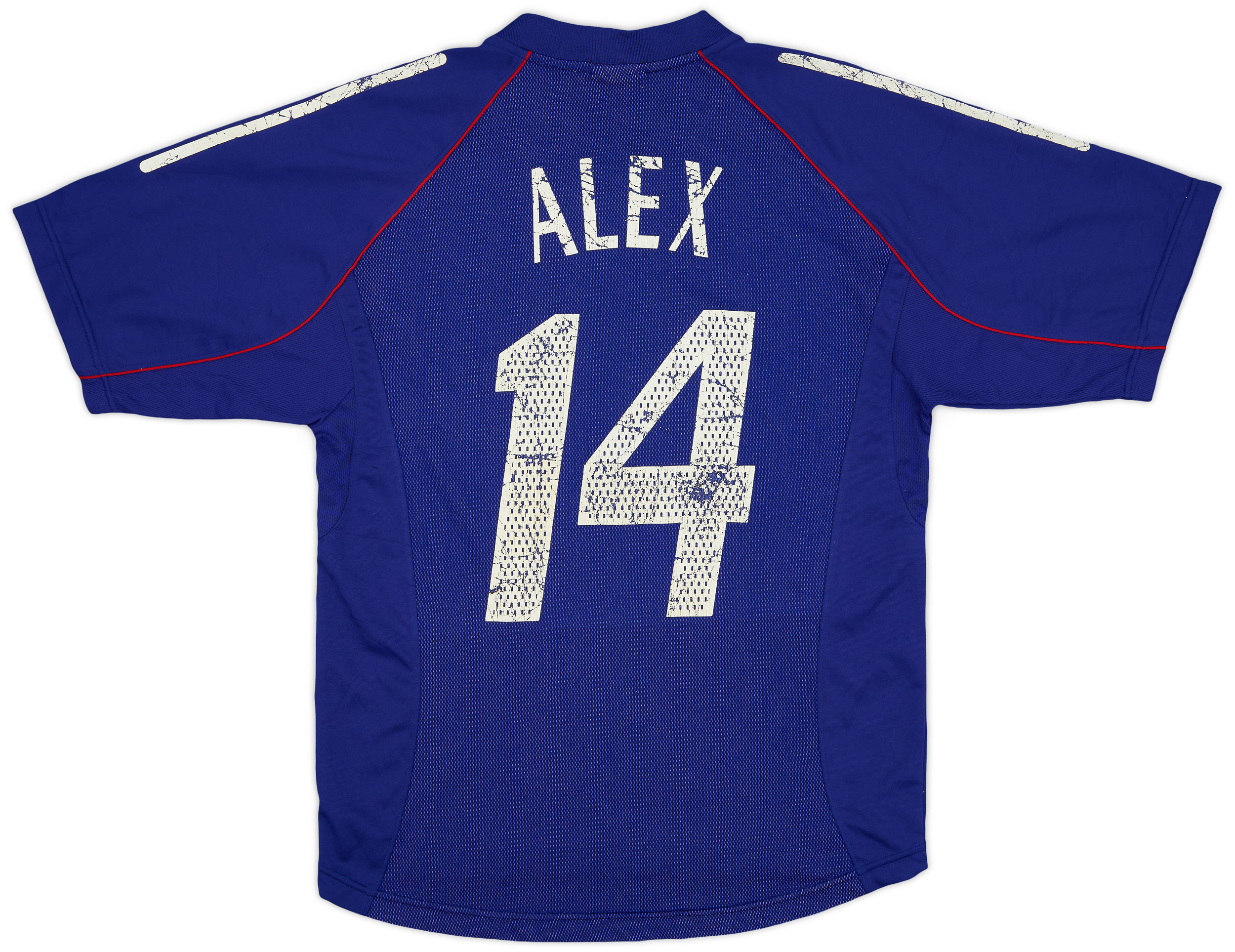 2002-04 Japan Home Shirt Alex #14 - 4/10 - (M)