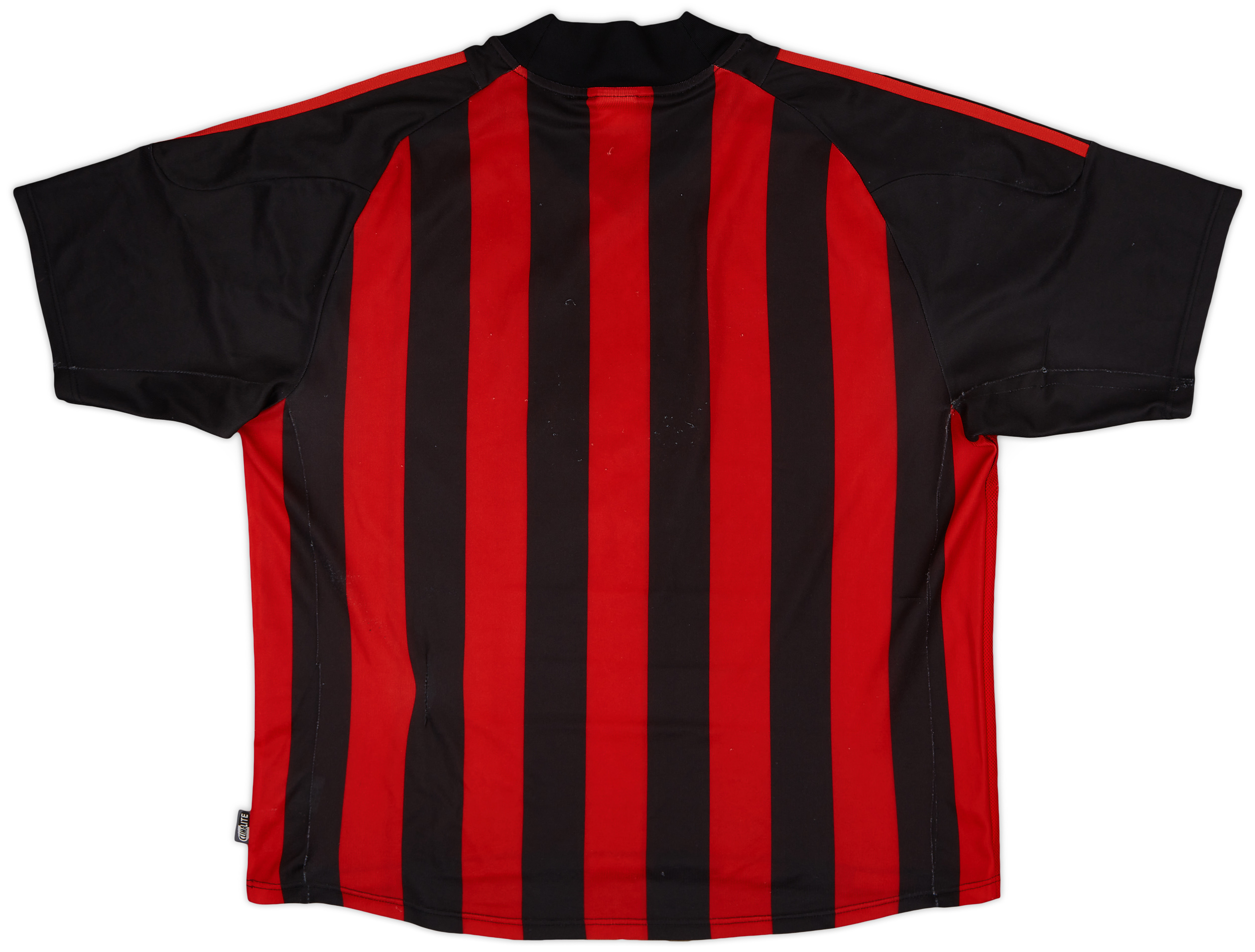 adidas AC Milan 2002-2003 Home Jersey Medium Red Black Italy