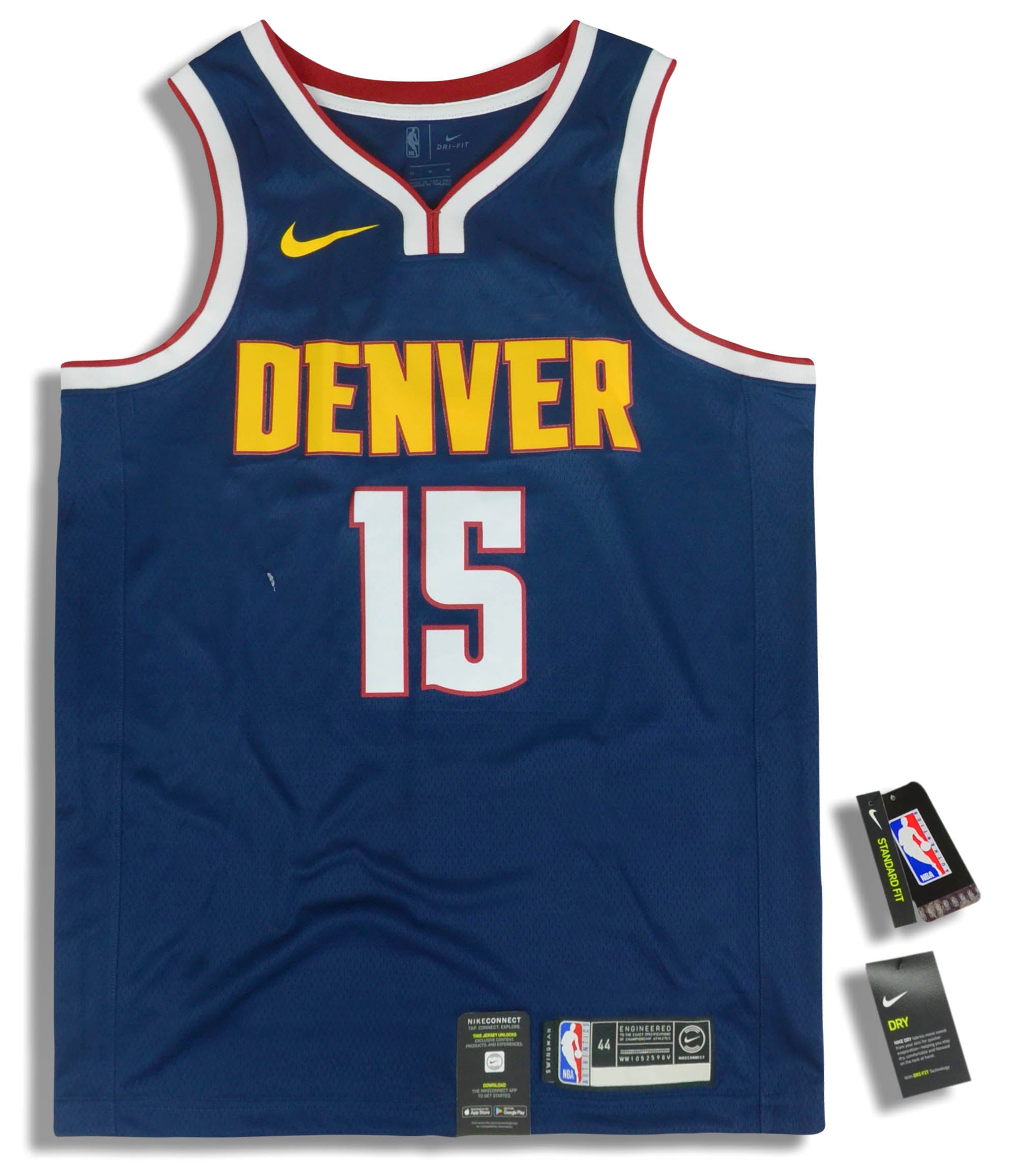 2018-23 Denver Nuggets Jokić #15 Nike Swingman Jersey (Away) M - W/Tags