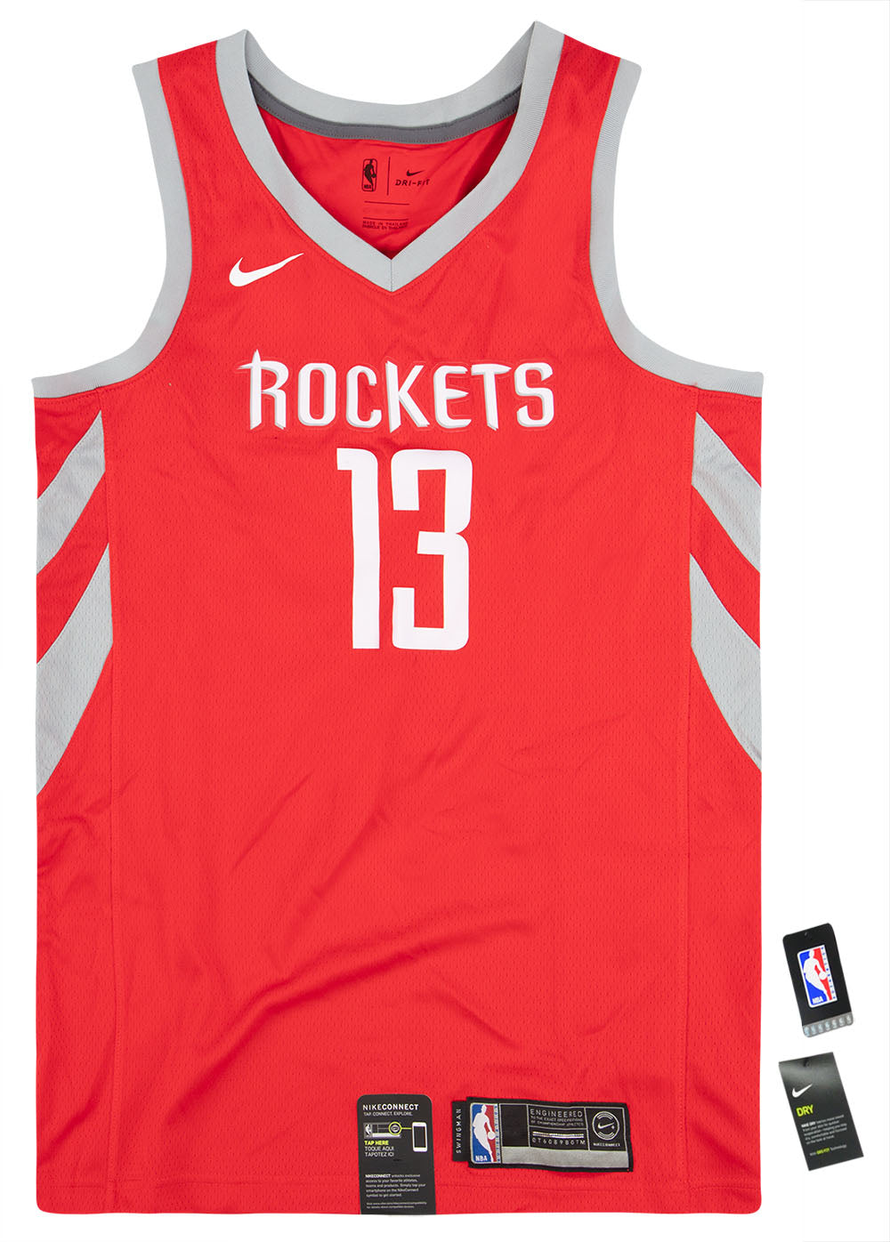 2017 19 Houston Rockets Harden 13 Nike Swingman Jersey Away S W Tags
