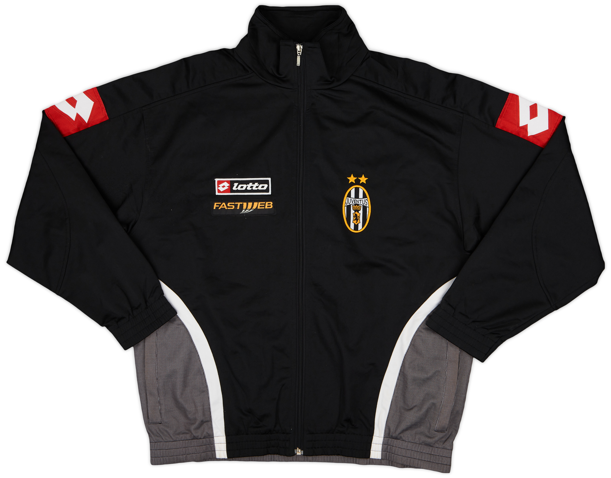 Lotto Juventus ウィンドブレーカー XL 2002-03 Juventus Lotto Track Jacket - 9/10 - (XL)