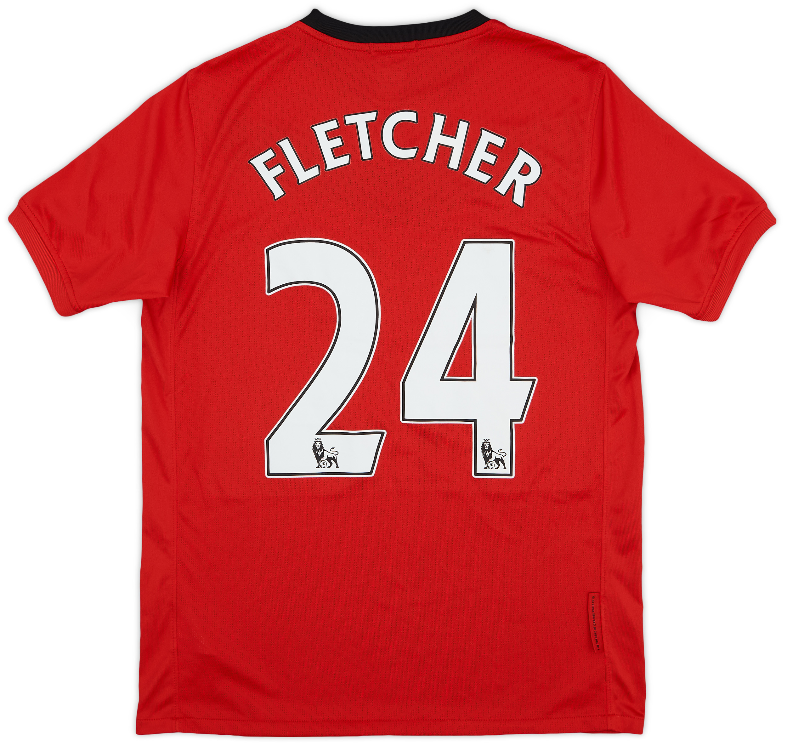 2009-10 Manchester United Home Shirt Fletcher #24 - 9/10 - (XL.Boys)
