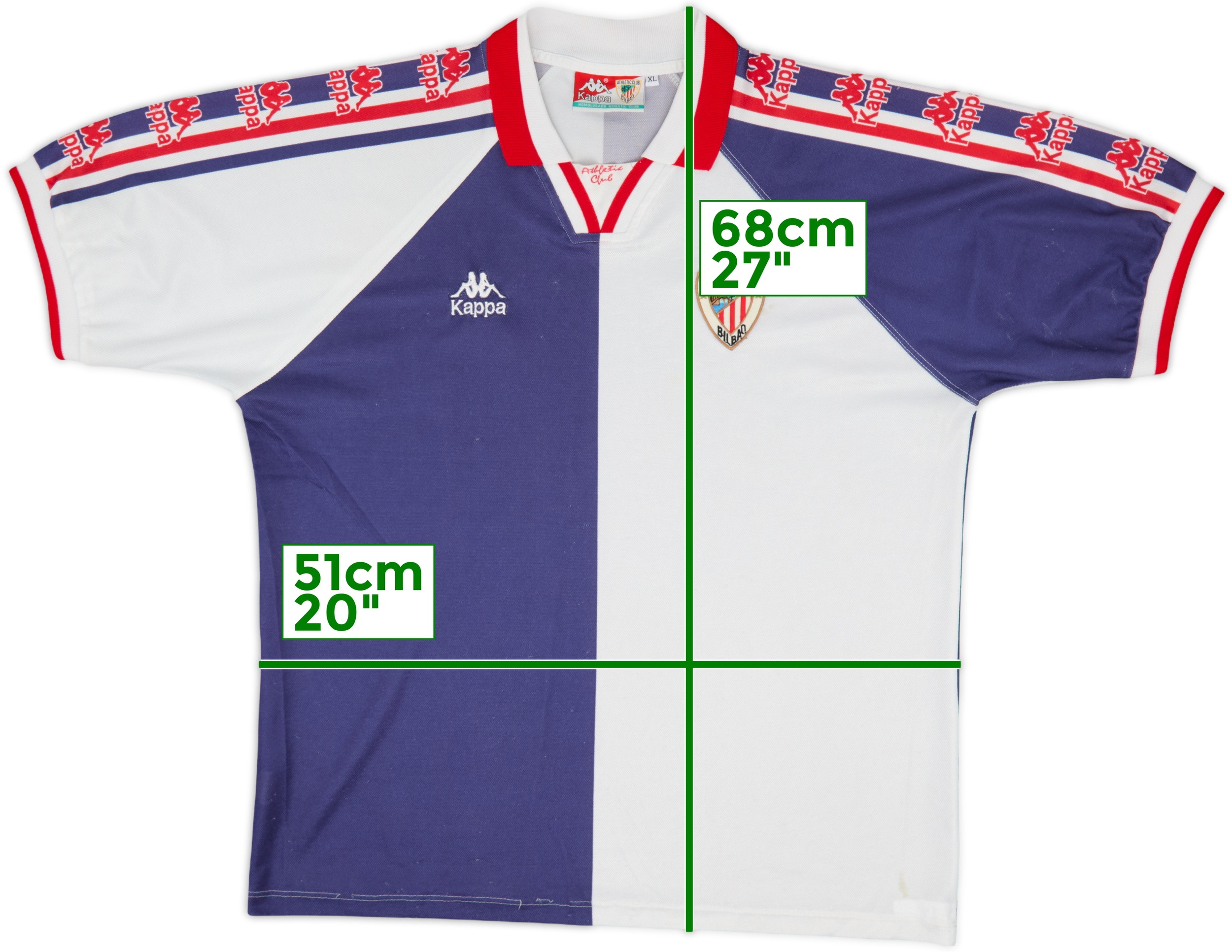 1996-97 Athletic Bilbao Away Shirt - 7/10 - (XL)