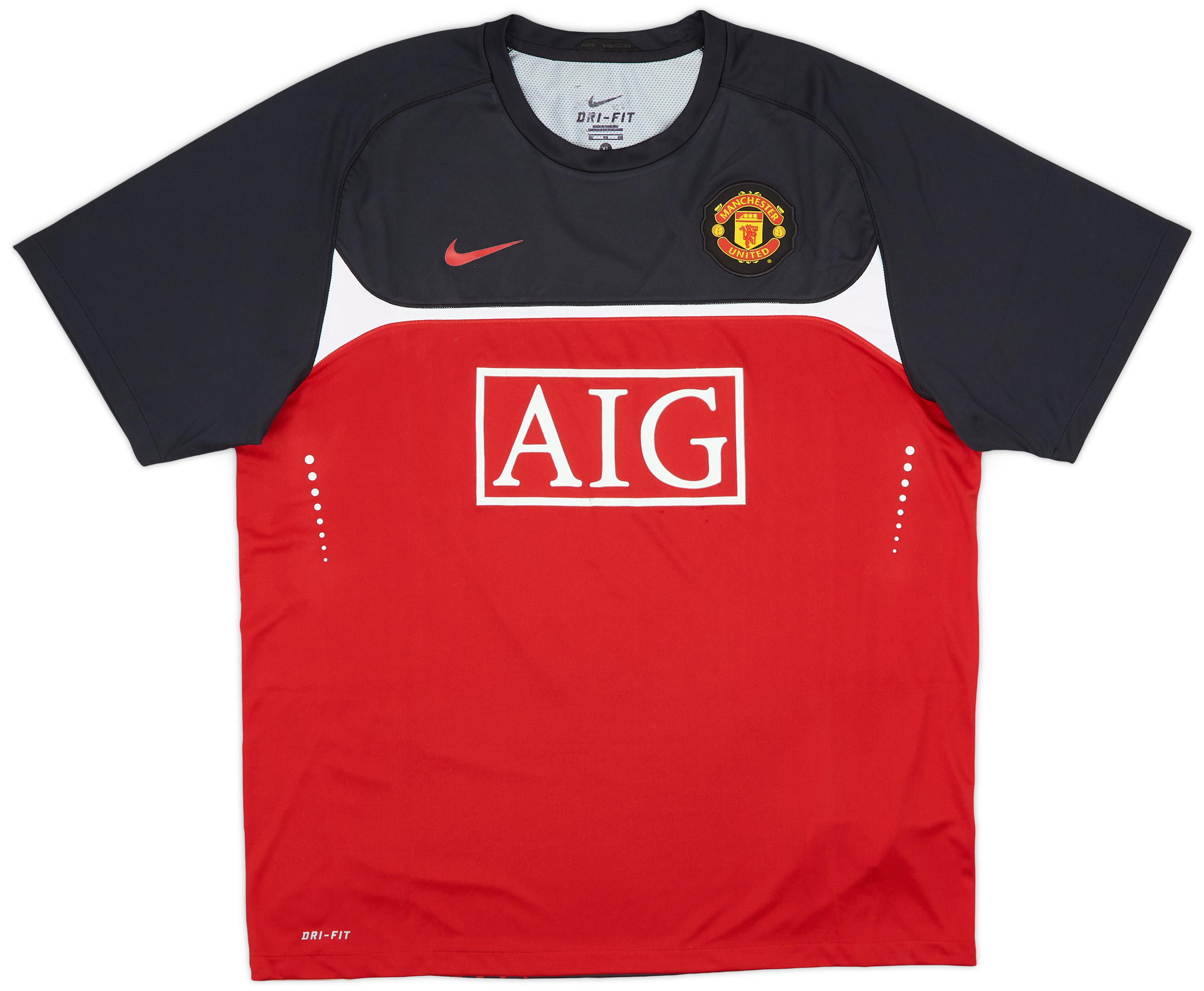 2010-11 Manchester United Nike Training Shirt - 9/10 - (S)