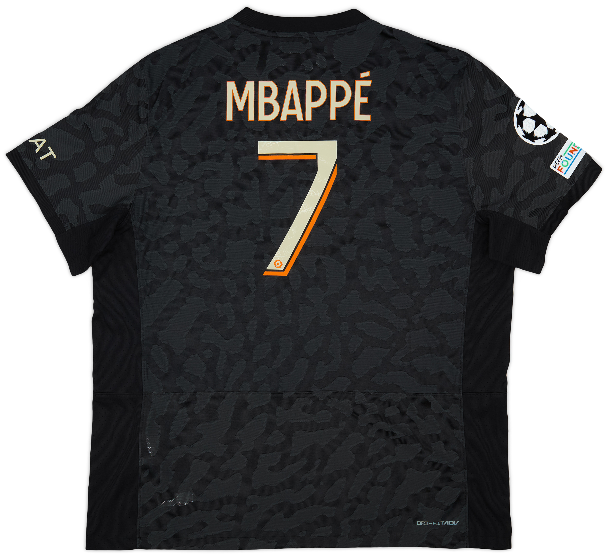 2023-24 Paris Saint-Germain Authentic Home Shirt Mbappe #7 (S)