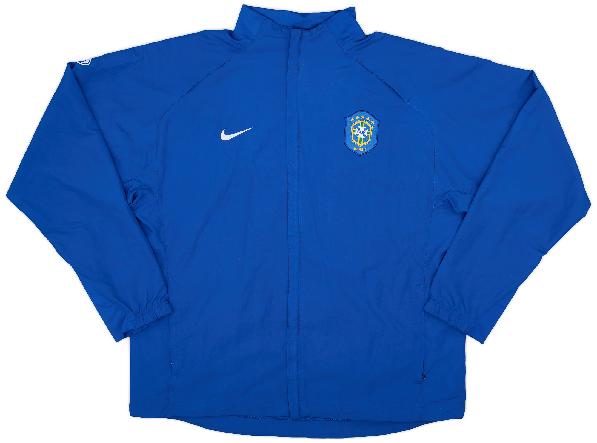 2006-08 Brazil Nike Track Jacket - 9/10 - (XL)