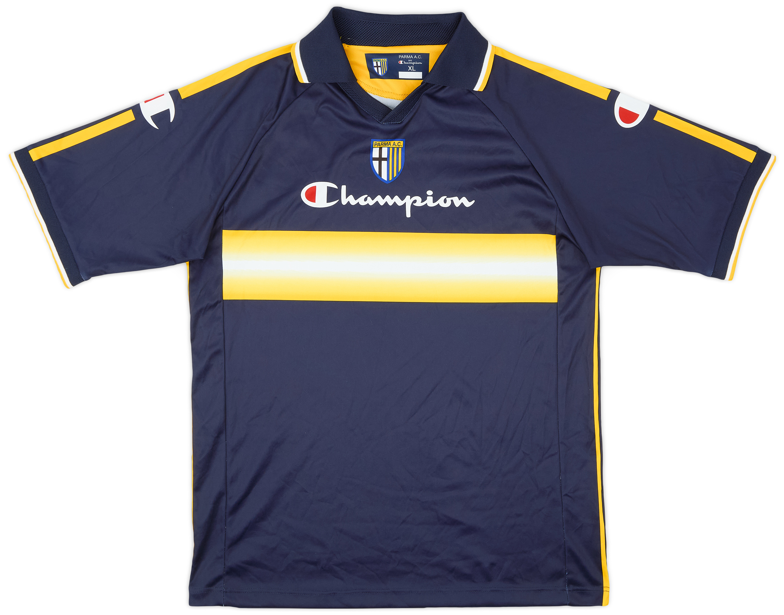 2004/05 Parma Home Football Shirt / Official Champion Soccer