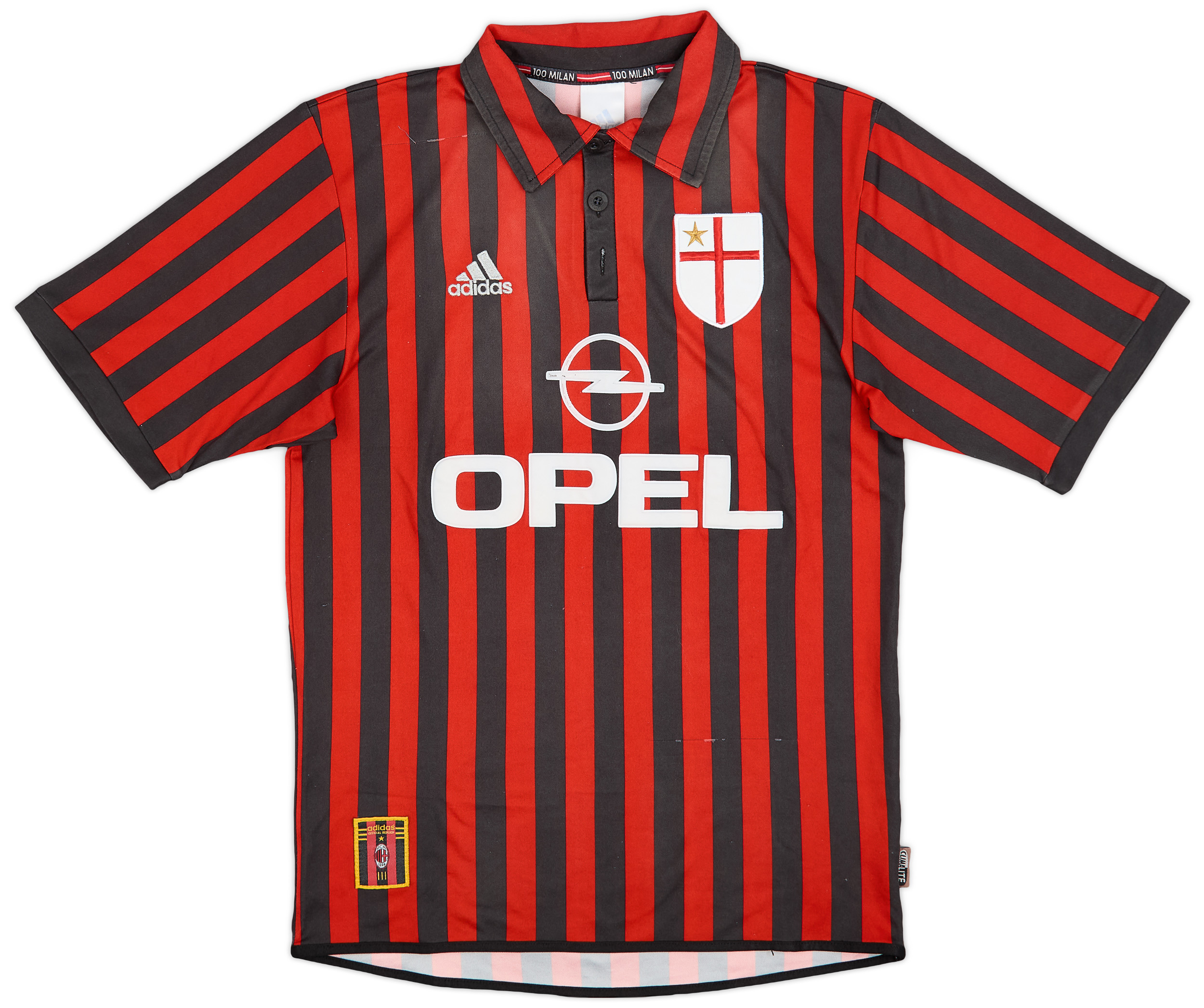 【激レア】AC MILAN 1999-2000 Tシャツ （イタリアで購入） AC MILAN 1999 2000 Third L Maglia Shirt Jersey Adidas