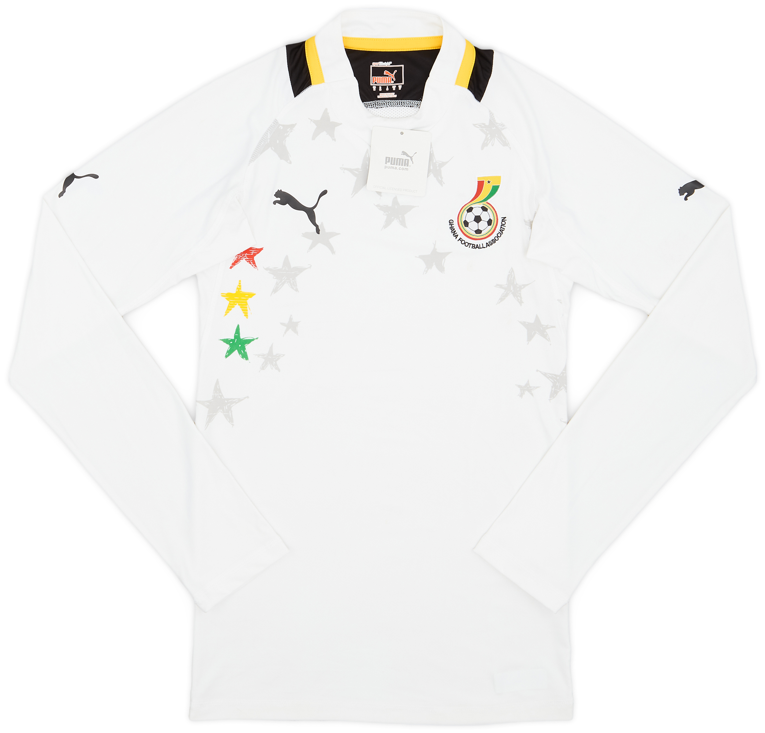 2012-13 Ghana Player Issue Home L/S Shirt (M)