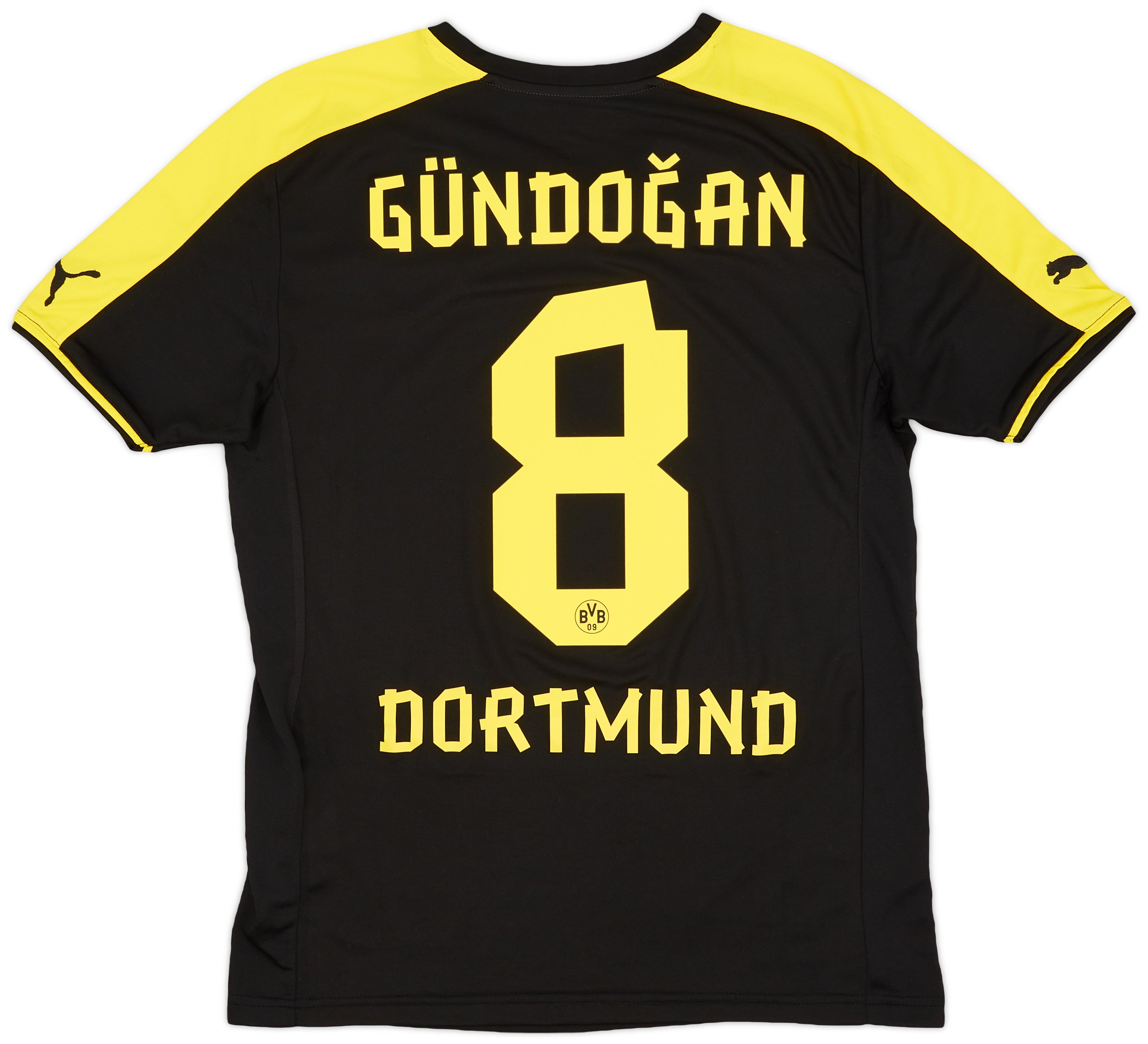 2013-14 Borussia Dortmund Away Shirt Gundogan #8 - 9/10 - (S) 