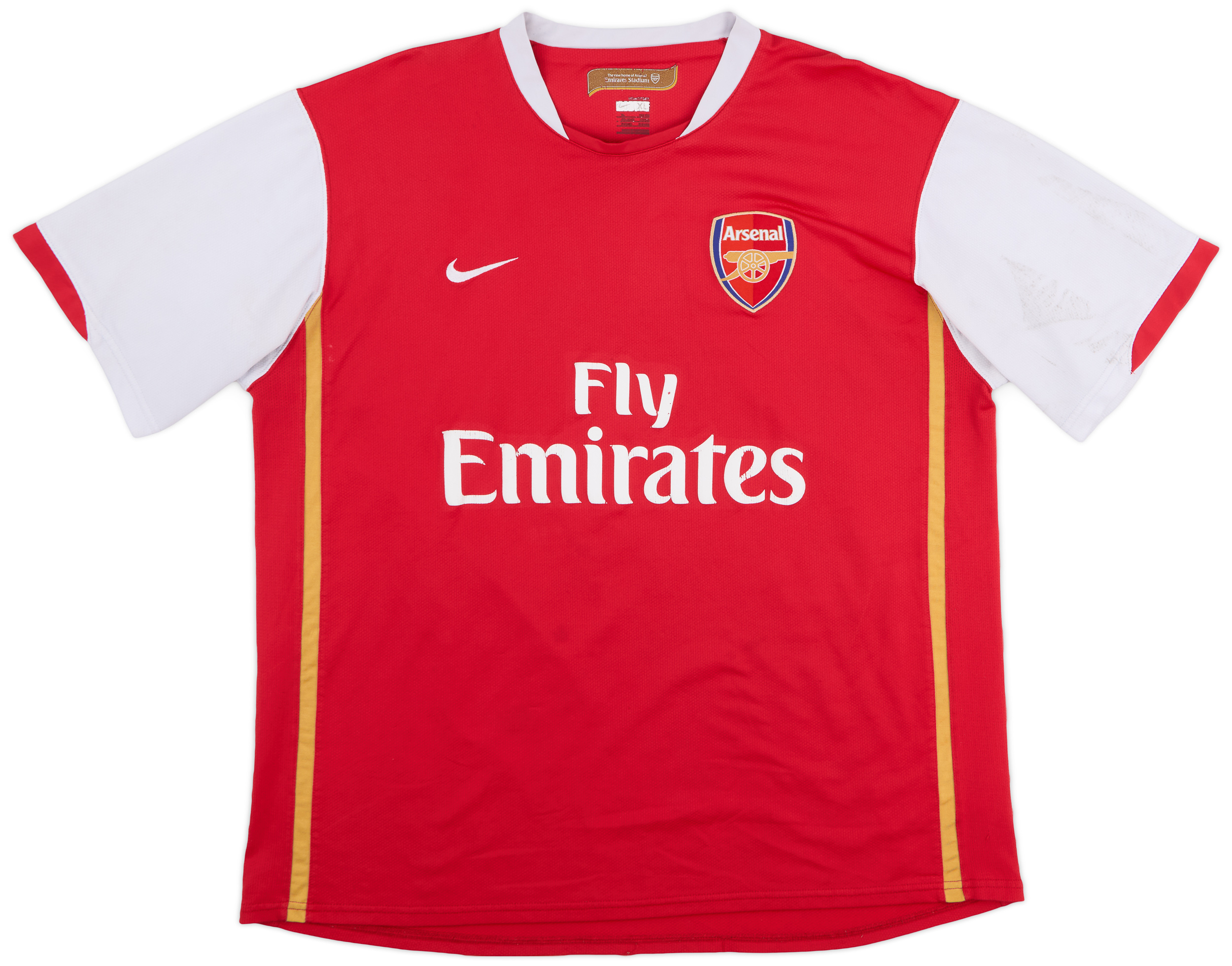Arsenal 07-08 3rd 【14 Henry】 2006-08 Arsenal Home Shirt Henry #14 - 5/10 - (XL)